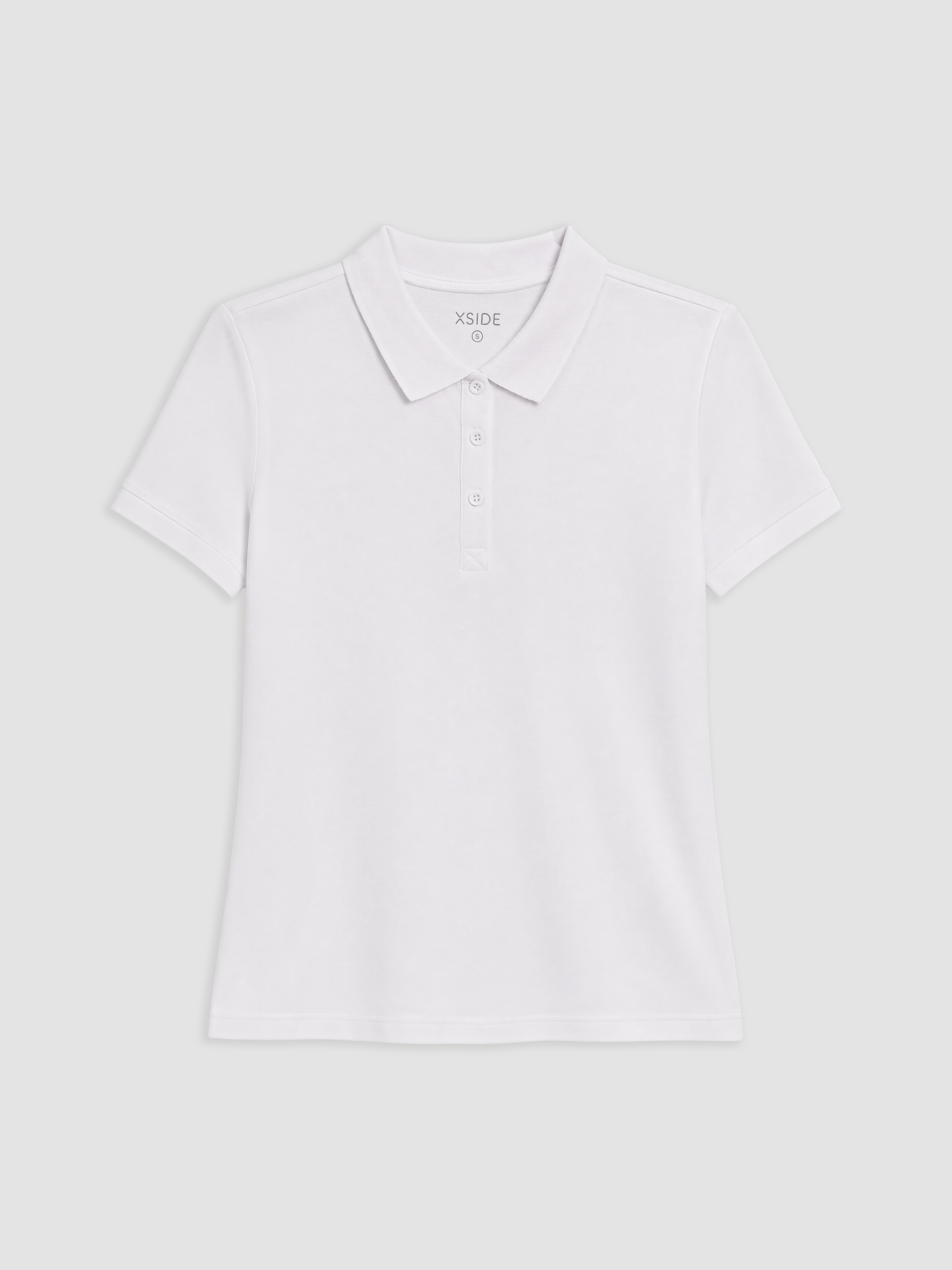 XSIDE Polo Yaka Pike Kadın Tişört görsel 5