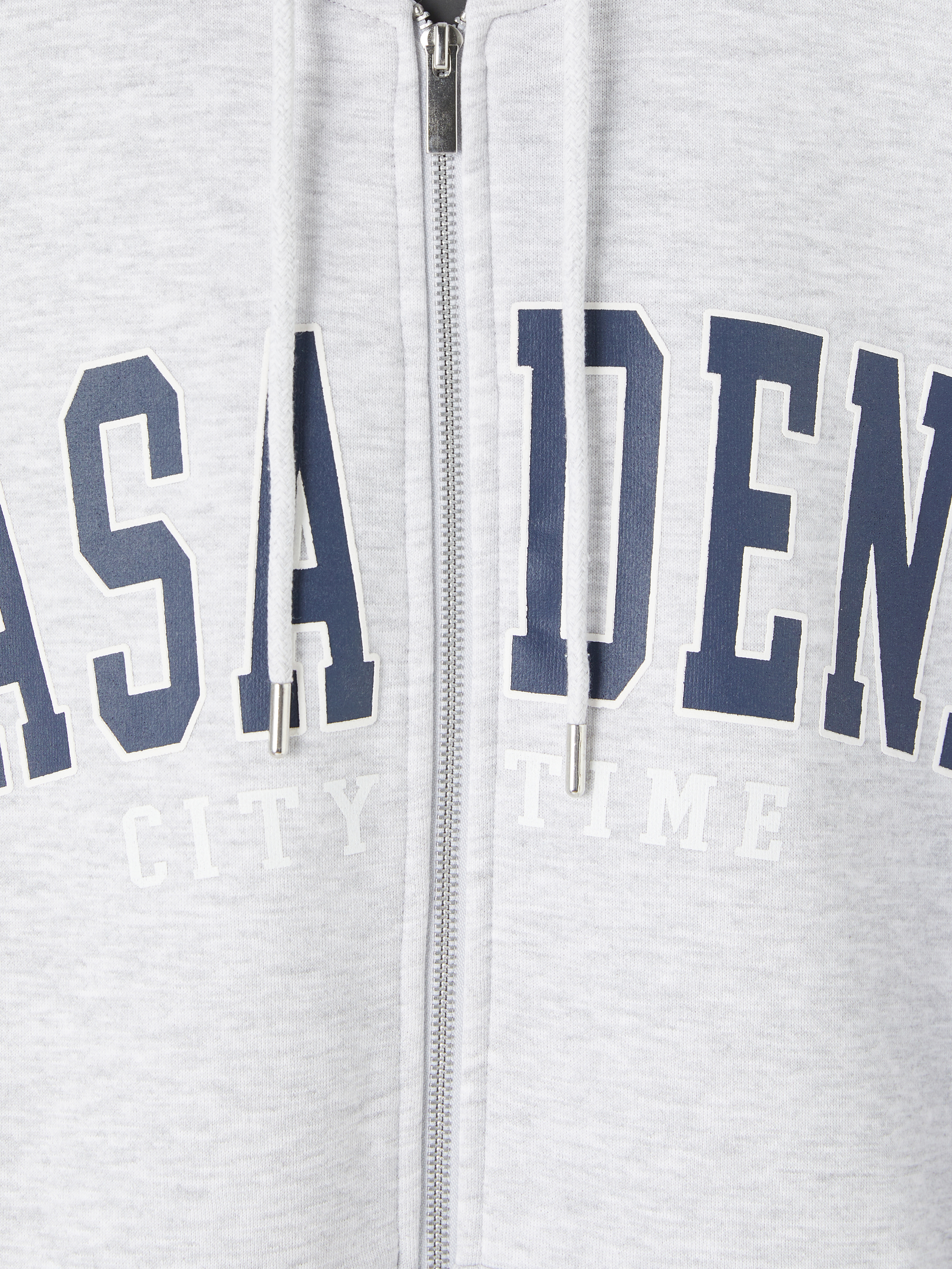 XSIDE Pasadena Baskılı Kadın Kalın Fermuarlı Sweatshirt görsel 6