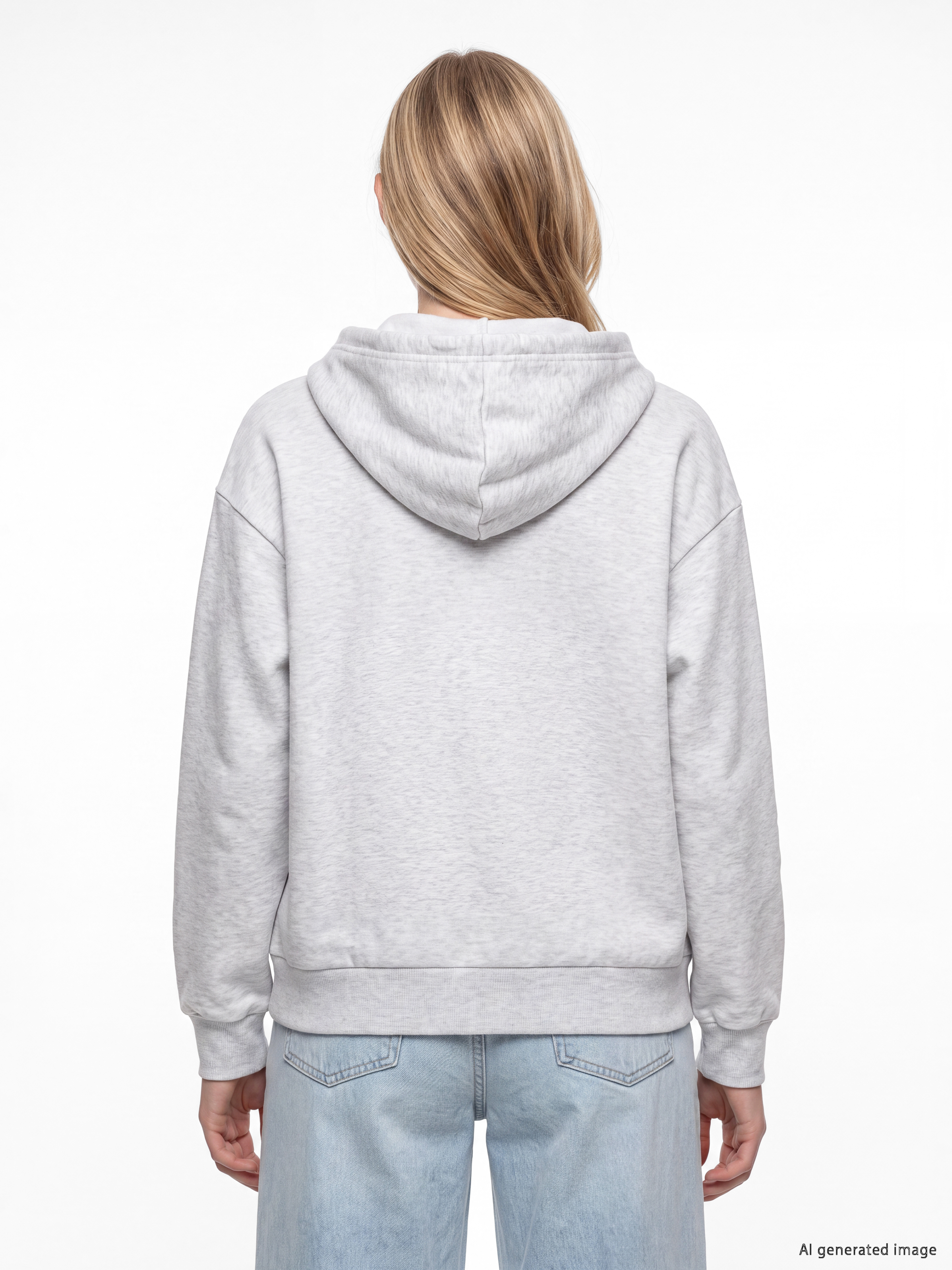 XSIDE Pasadena Baskılı Kadın Kalın Fermuarlı Sweatshirt görsel 4
