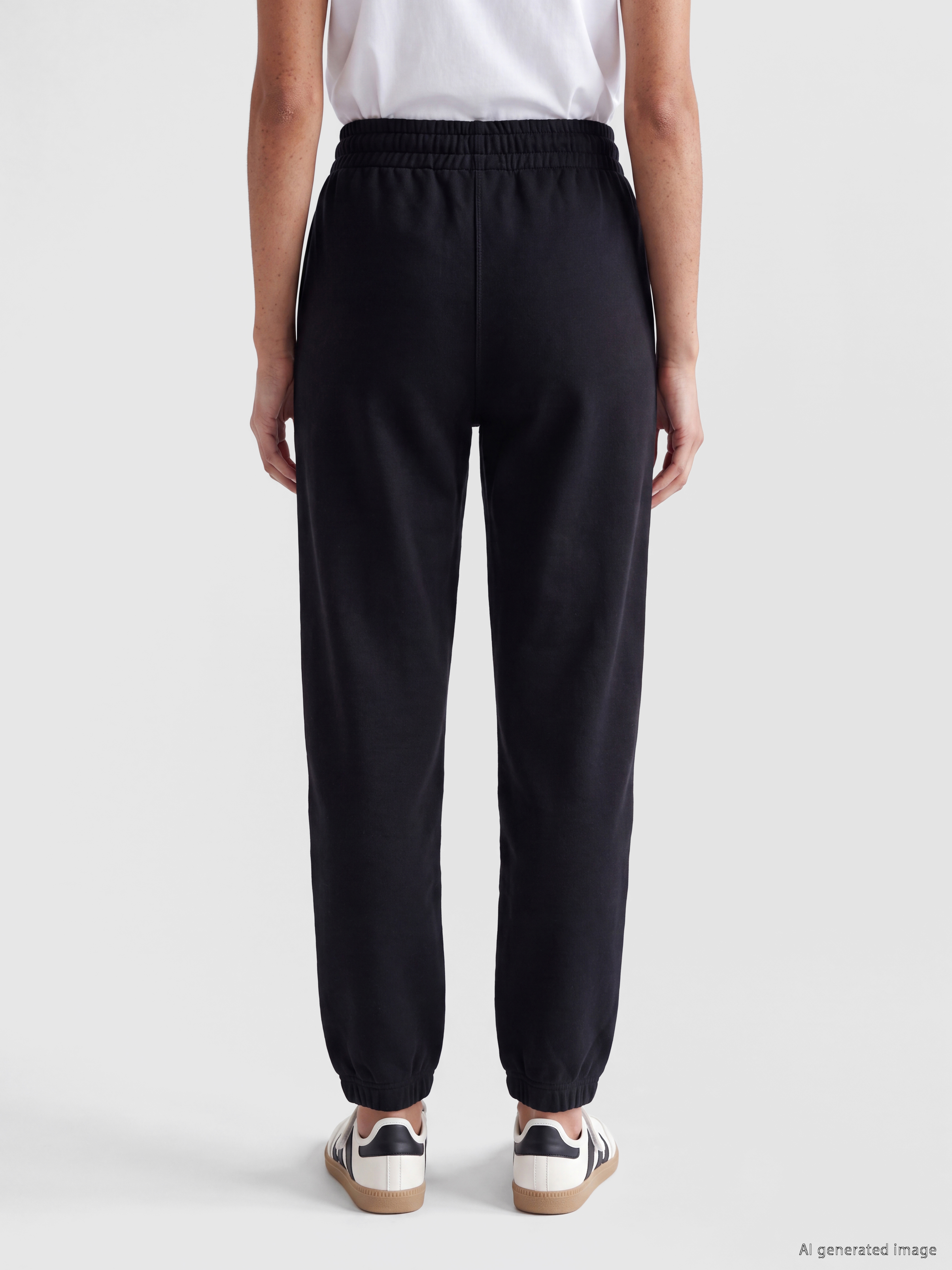 XSIDE Beli Lastikli Kadın Jogger Eşofman Altı görsel 4