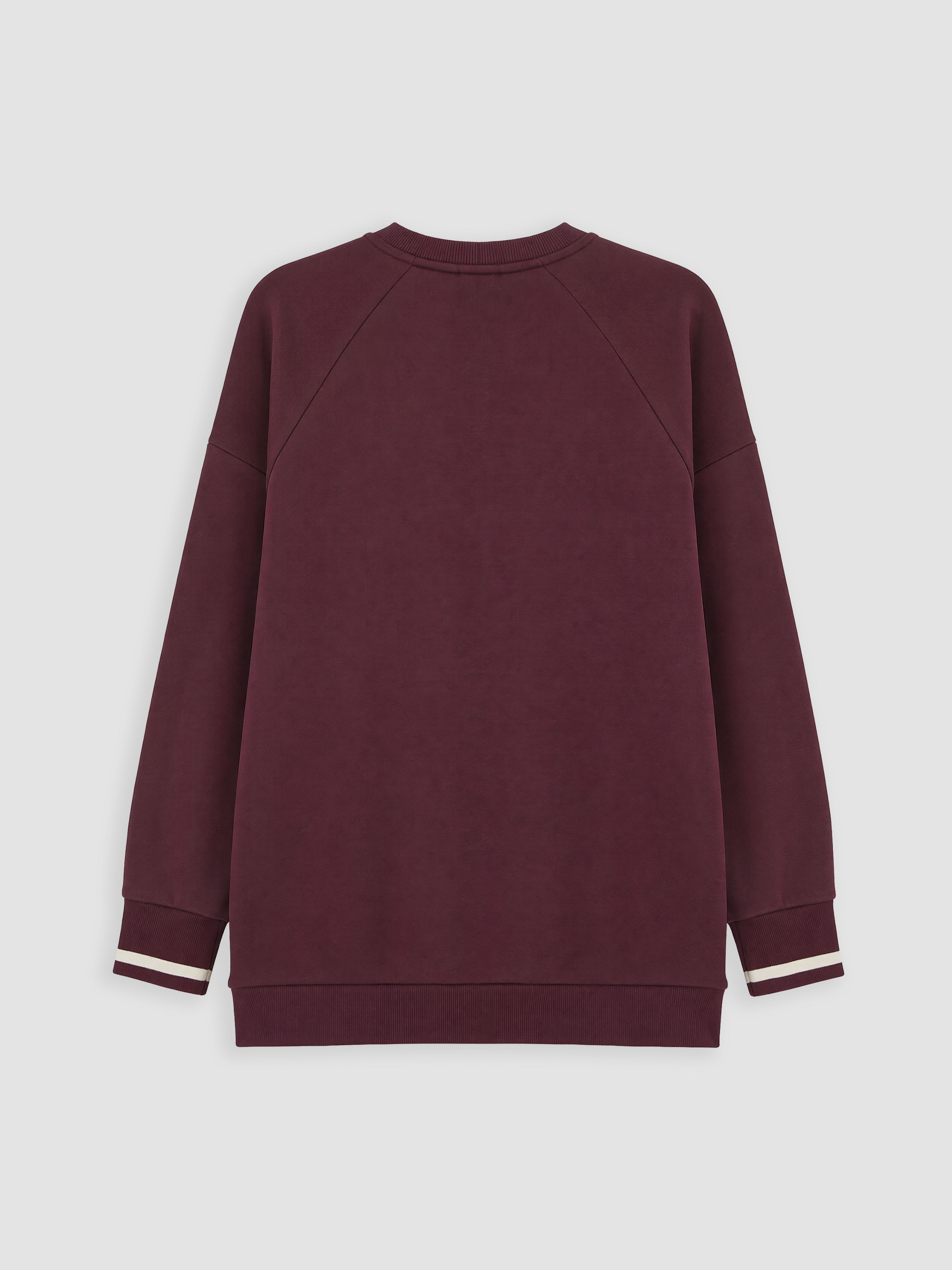 LCW Modest Baskılı Oversize Kadın Sweatshirt Tunik görsel 7