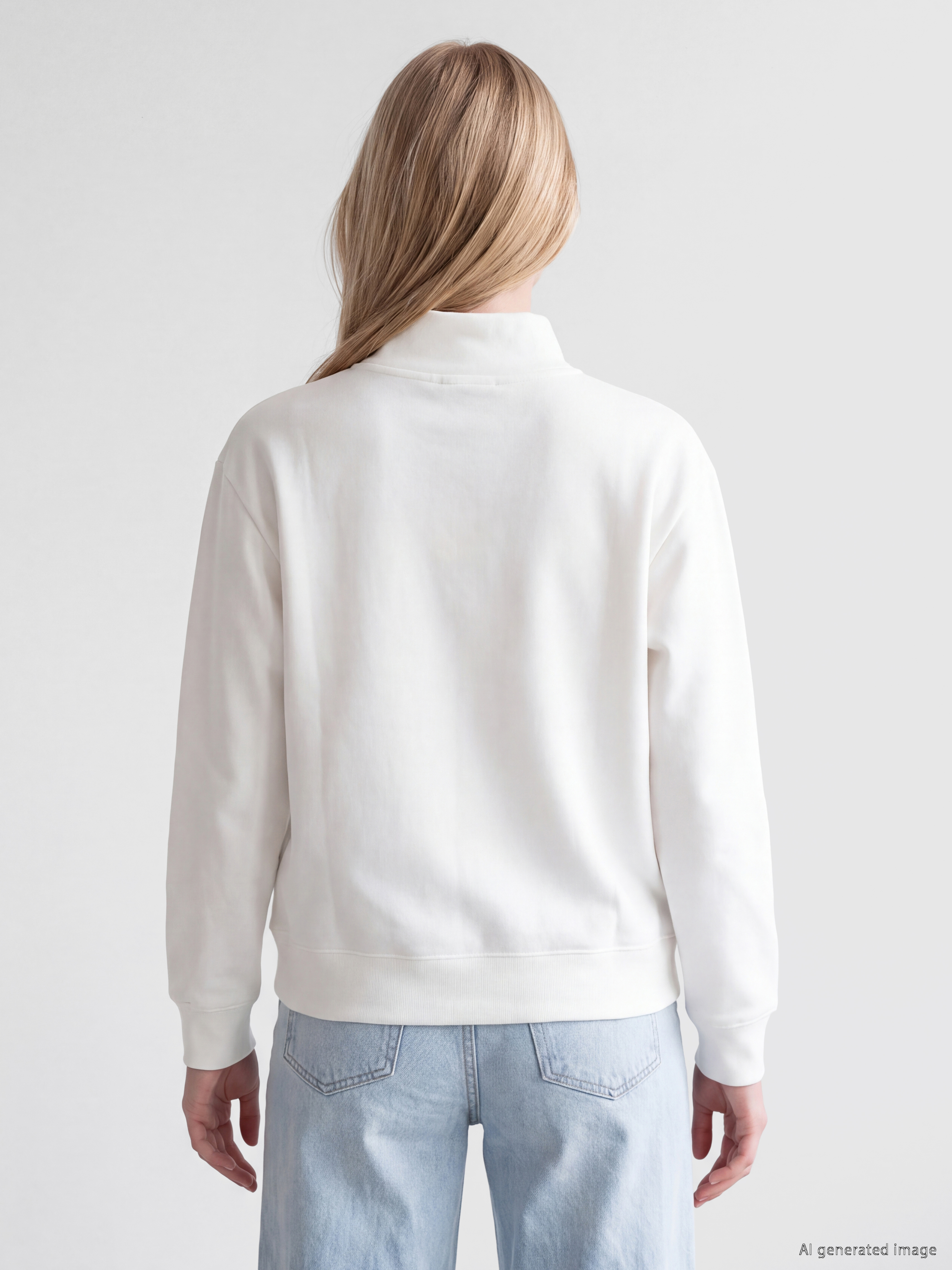 XSIDE Bugs Bunny Baskılı Oversize Kadın Sweatshirt görsel 8