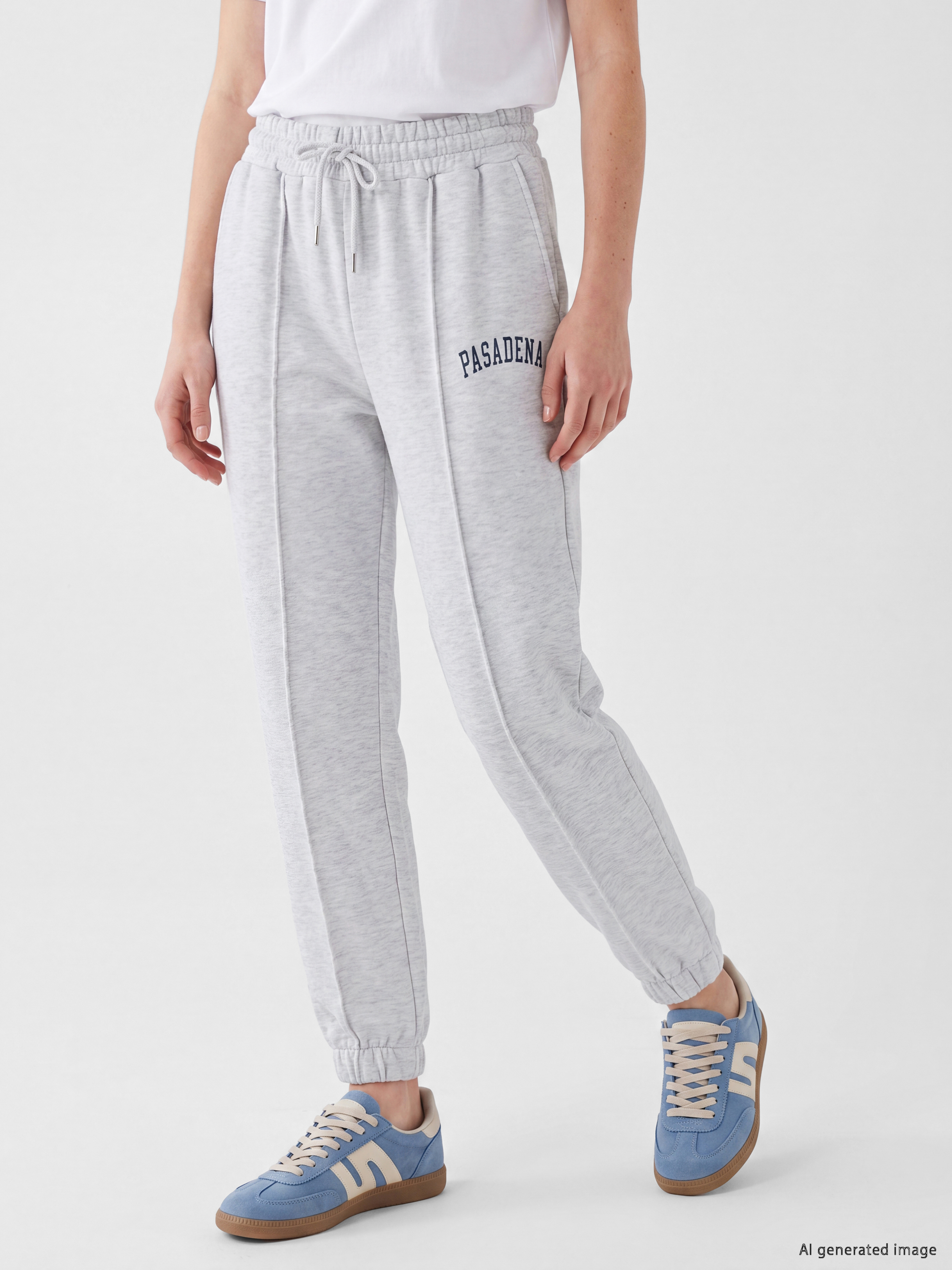 XSIDE Beli Lastikli Kadın Jogger Eşofman Altı görsel 2