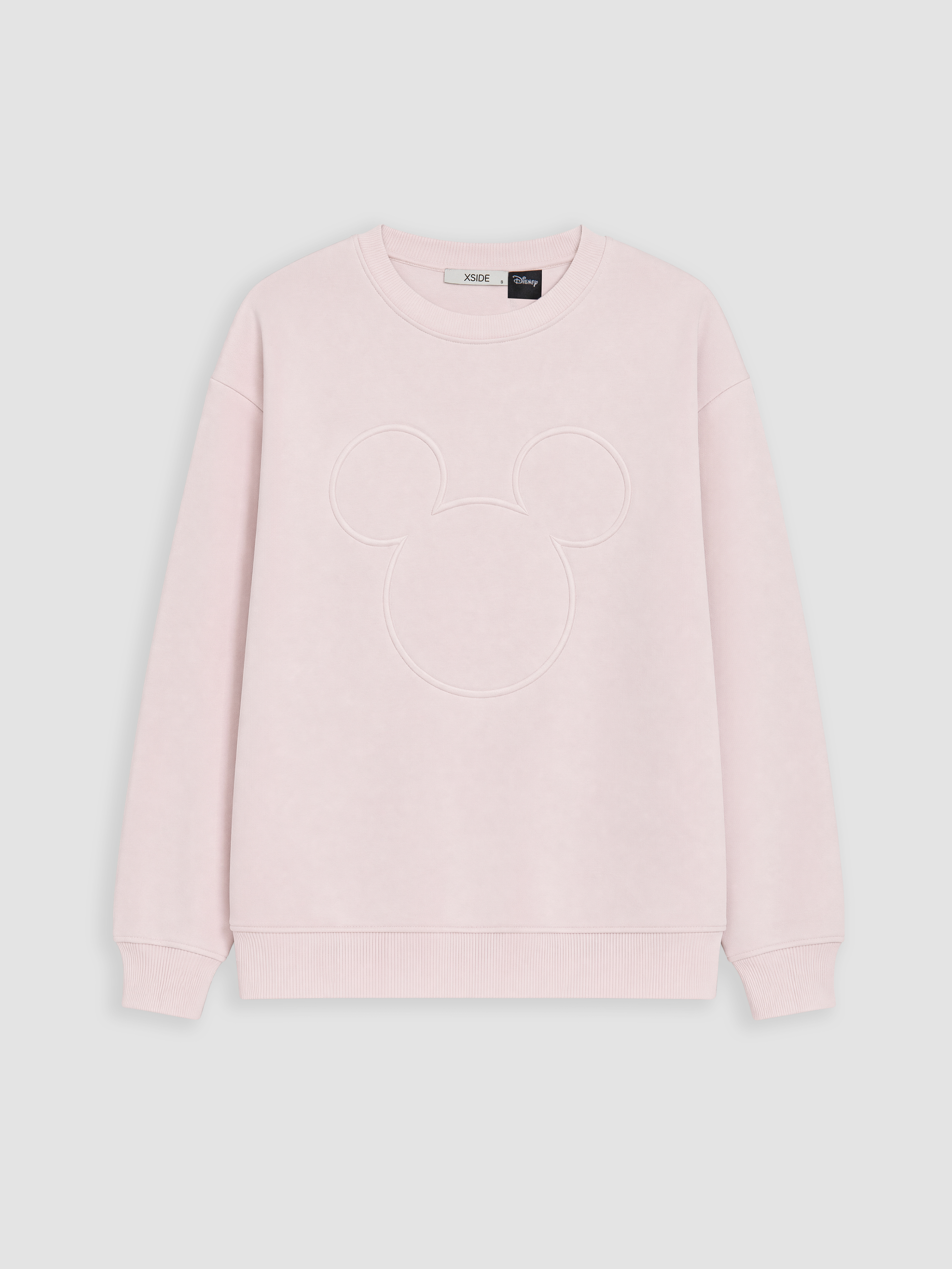 XSIDE Minnie Mouse Nakışlı Oversize Kadın Sweatshirt görsel 6