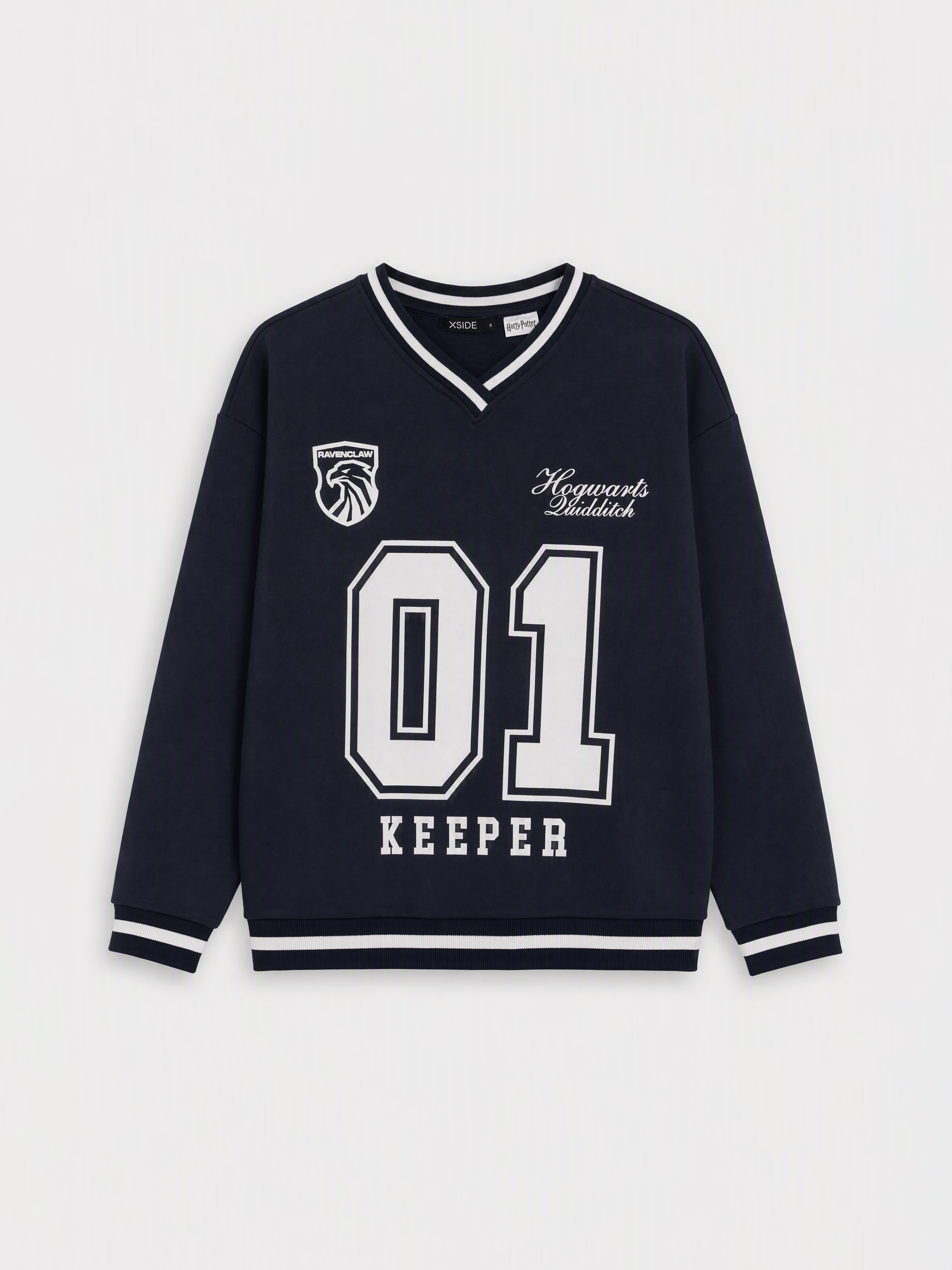 XSIDE Harry Potter Baskılı Oversize Kadın Kalın Sweatshirt görsel 5