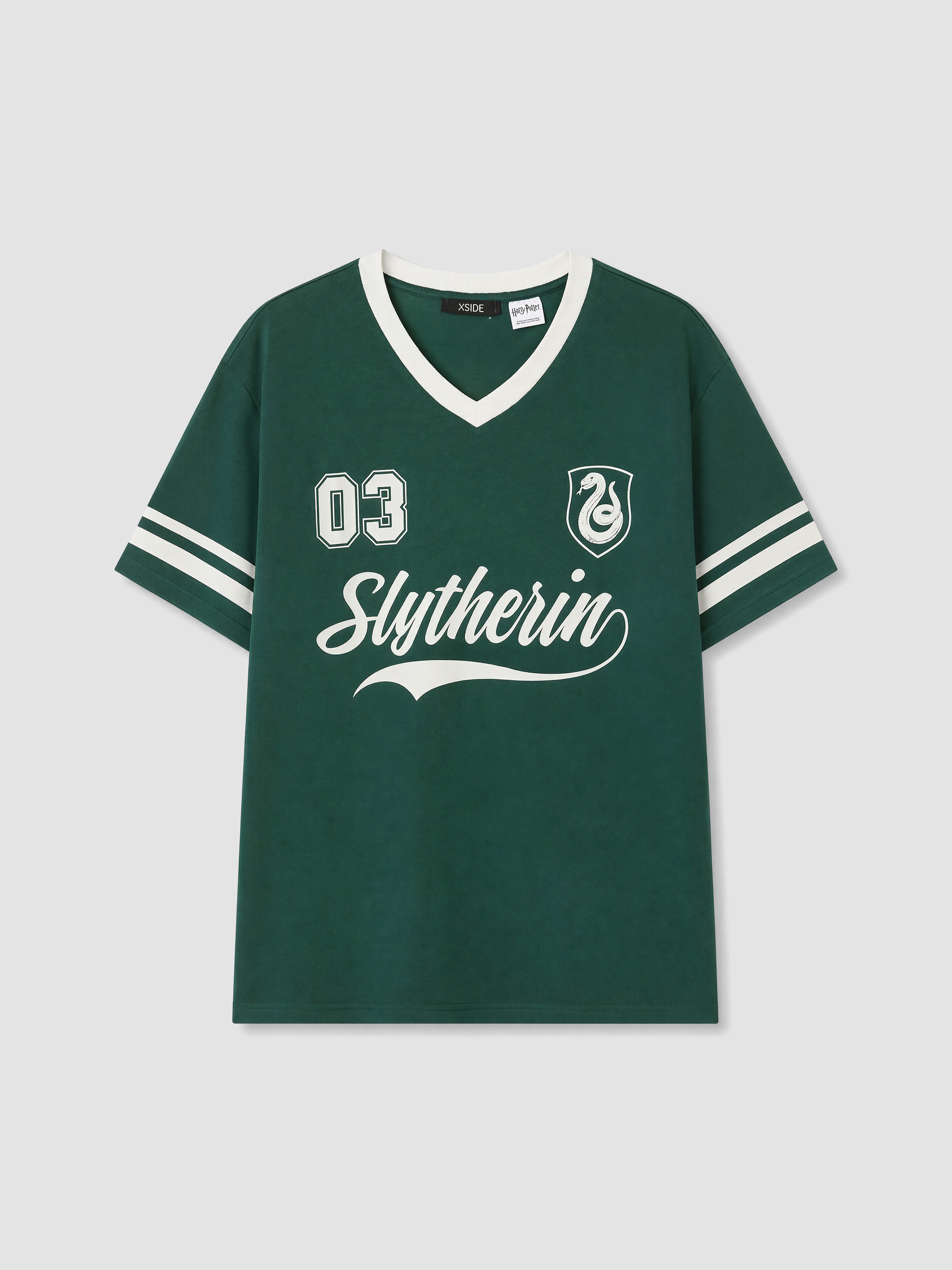 XSIDE Harry Potter Baskılı Oversize Kadın Tişört görsel 6