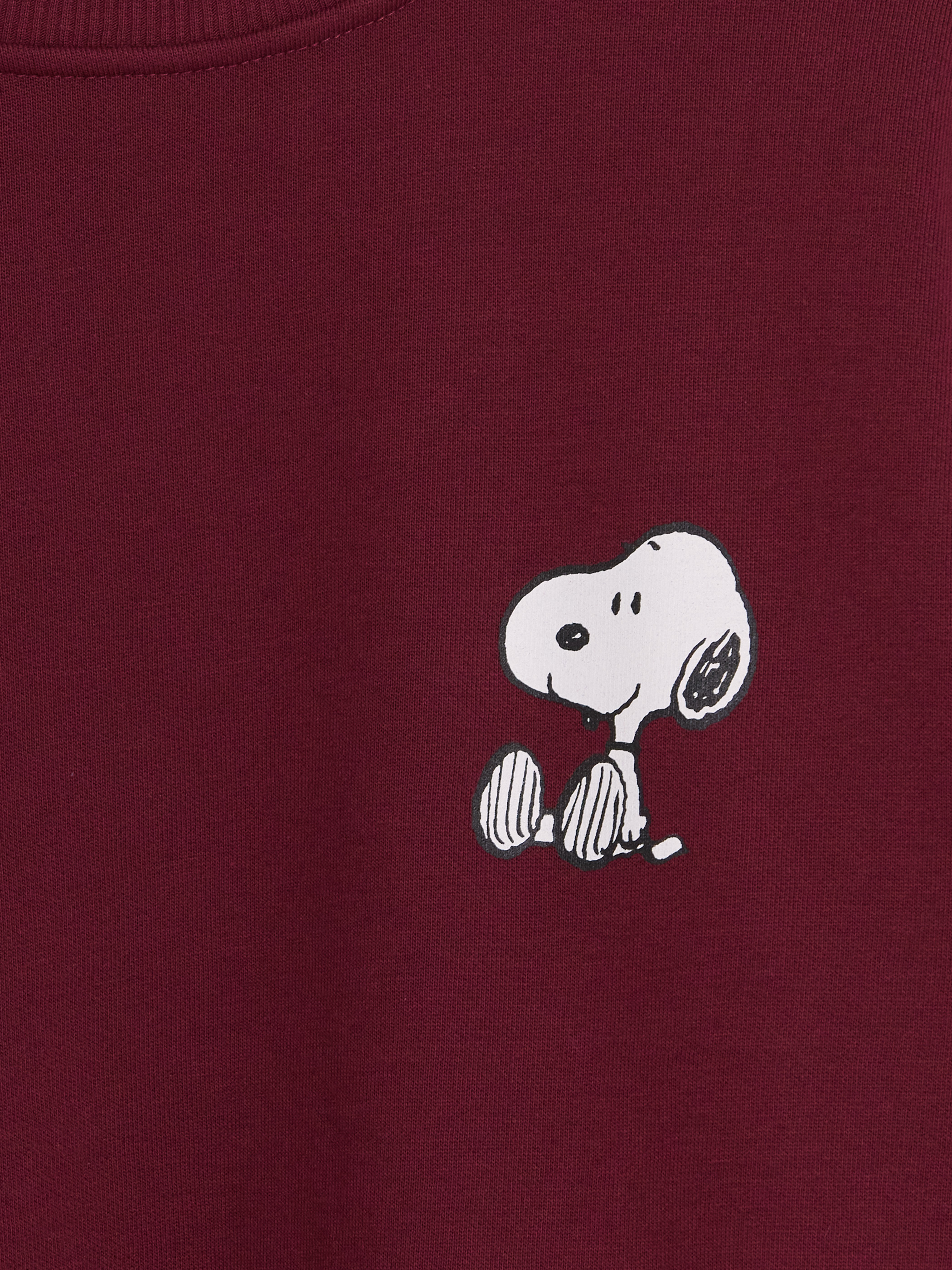 XSIDE Snoopy Baskılı Oversize Kadın Sweatshirt görsel 6