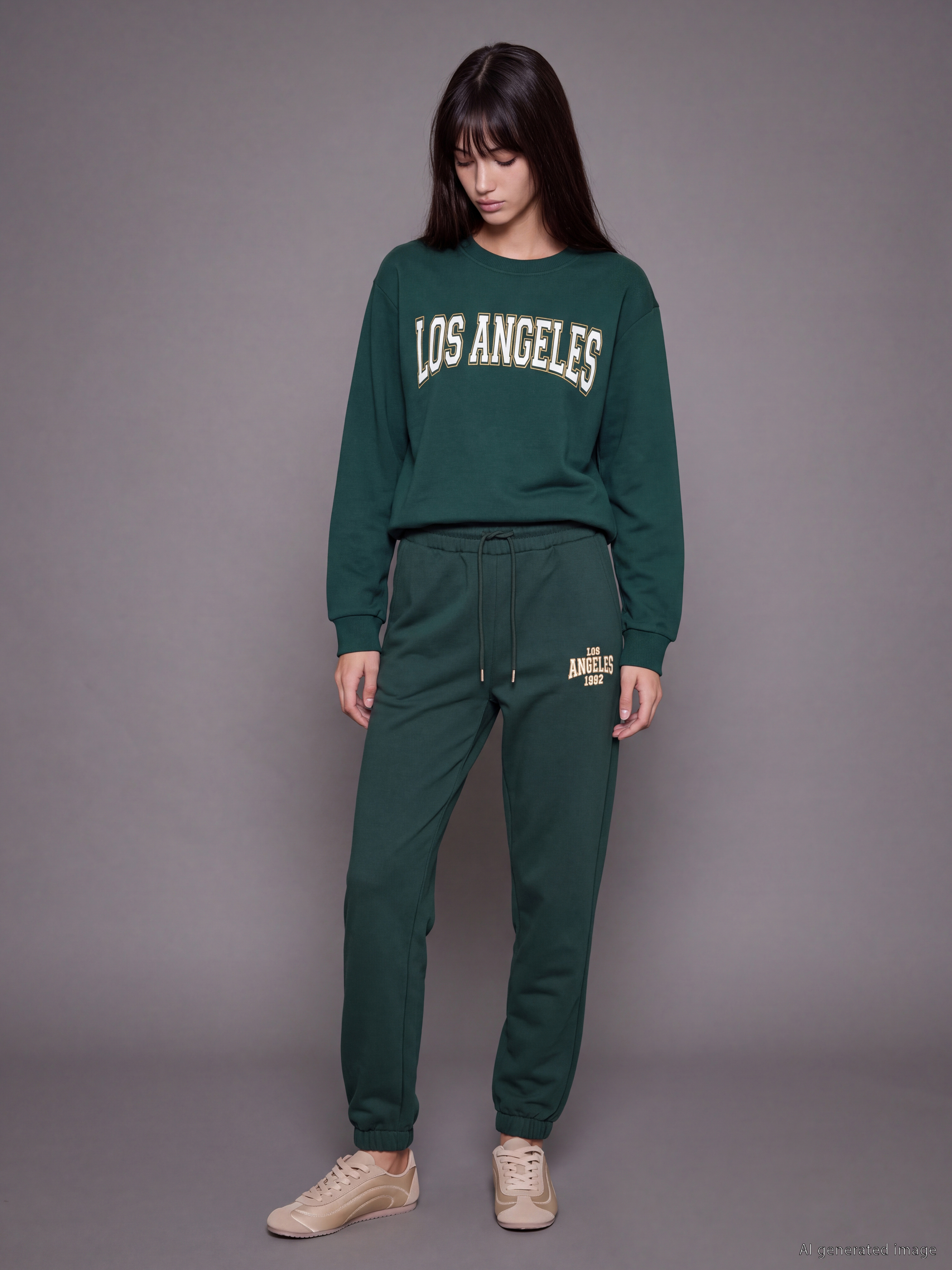XSIDE Los Angeles Baskılı Kadın Jogger Eşofman Altı
