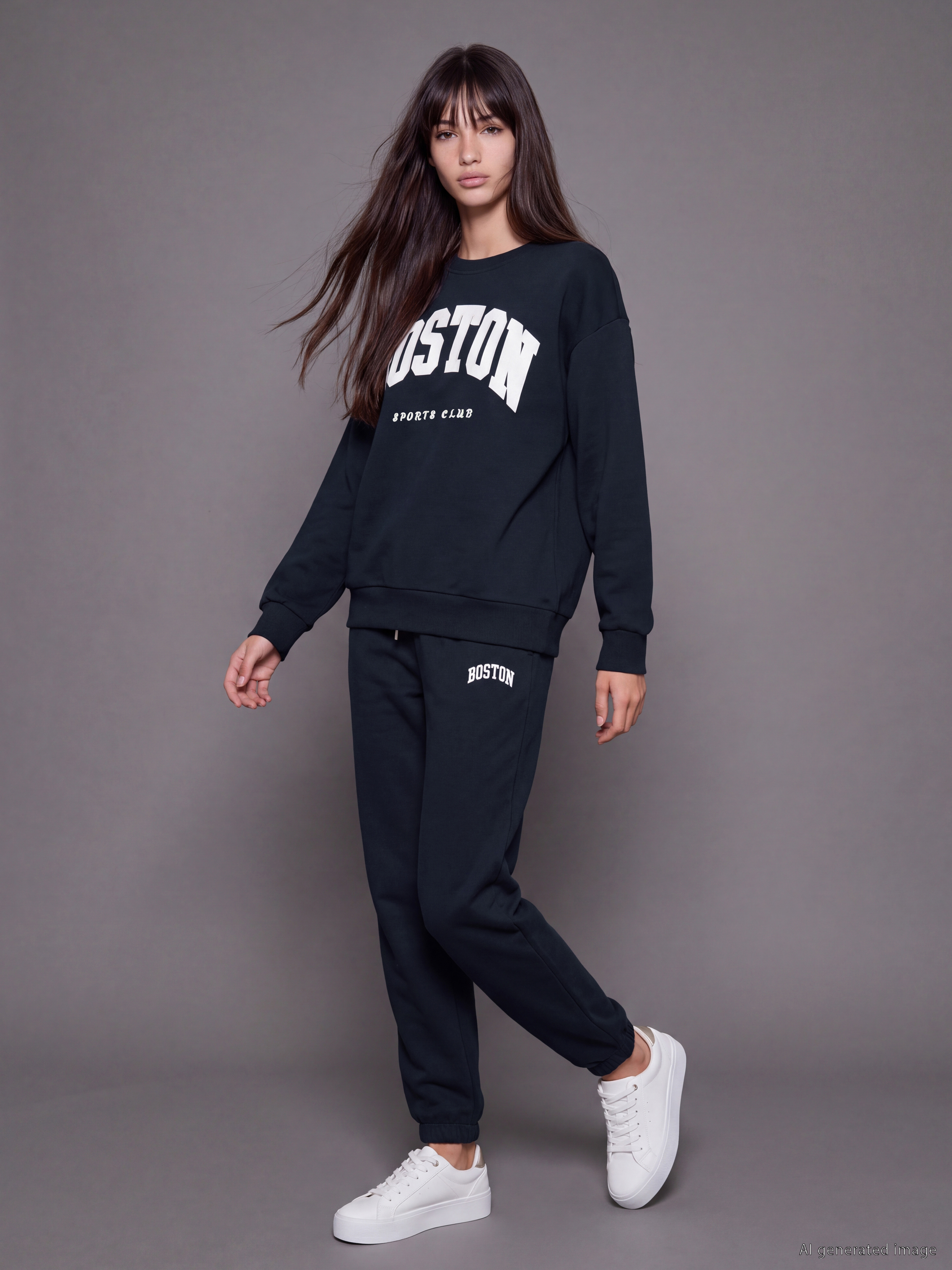 XSIDE Nakışlı Kadın Jogger Eşofman Altı