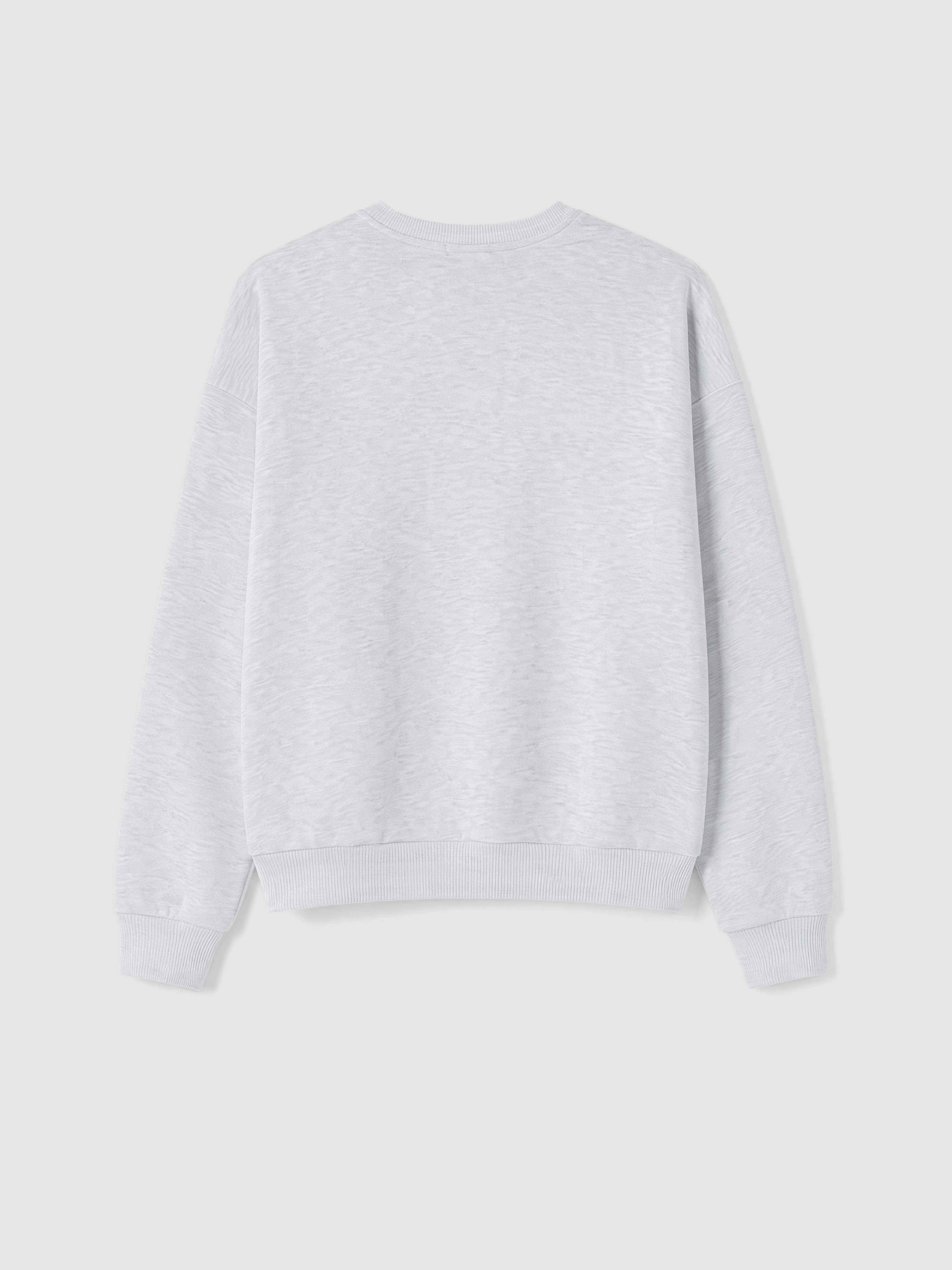 XSIDE Brooklyn Baskılı Oversize Kadın Sweatshirt görsel 7