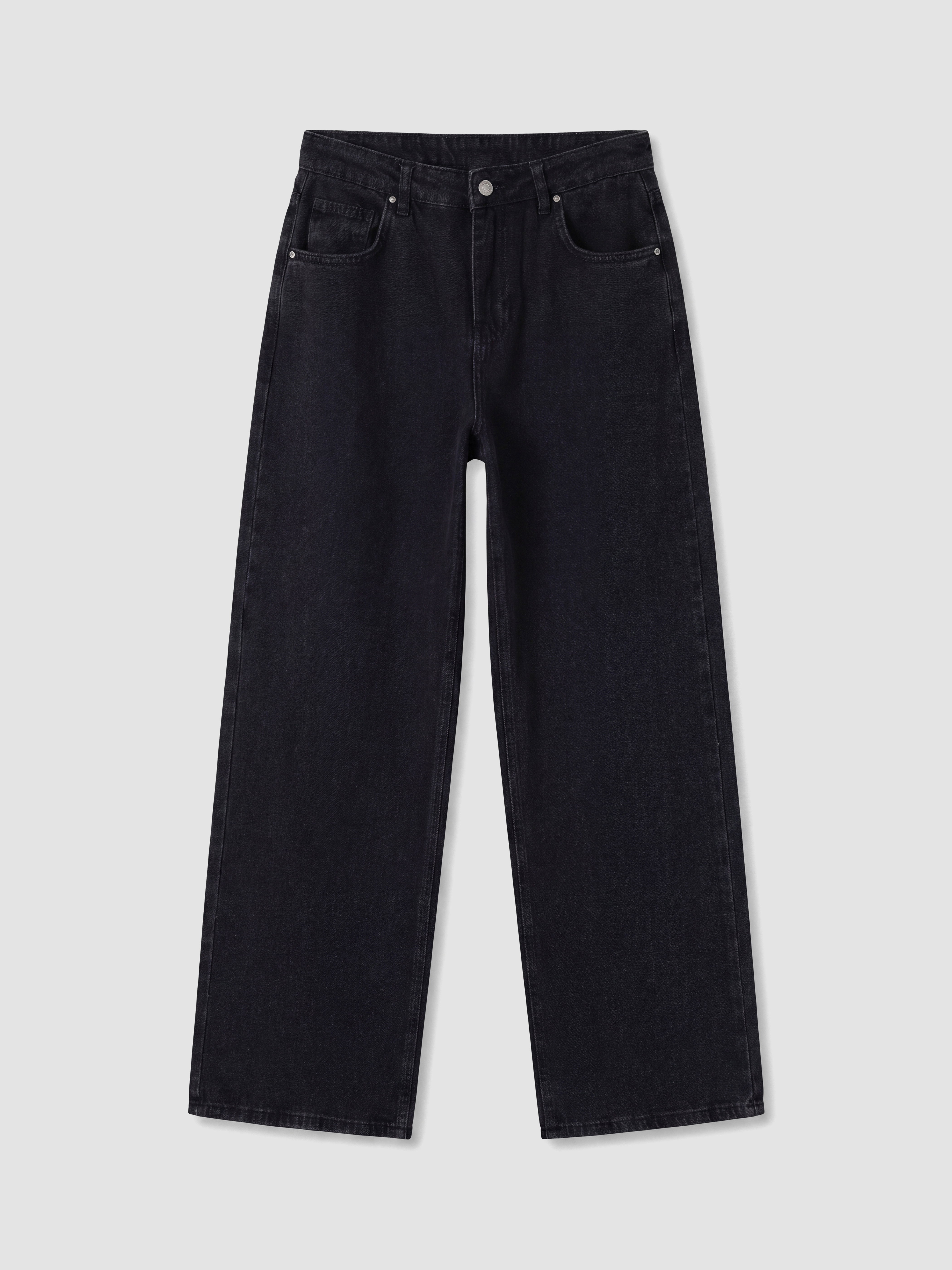 XSIDE Wideleg Kadın Jean Pantolon görsel 5