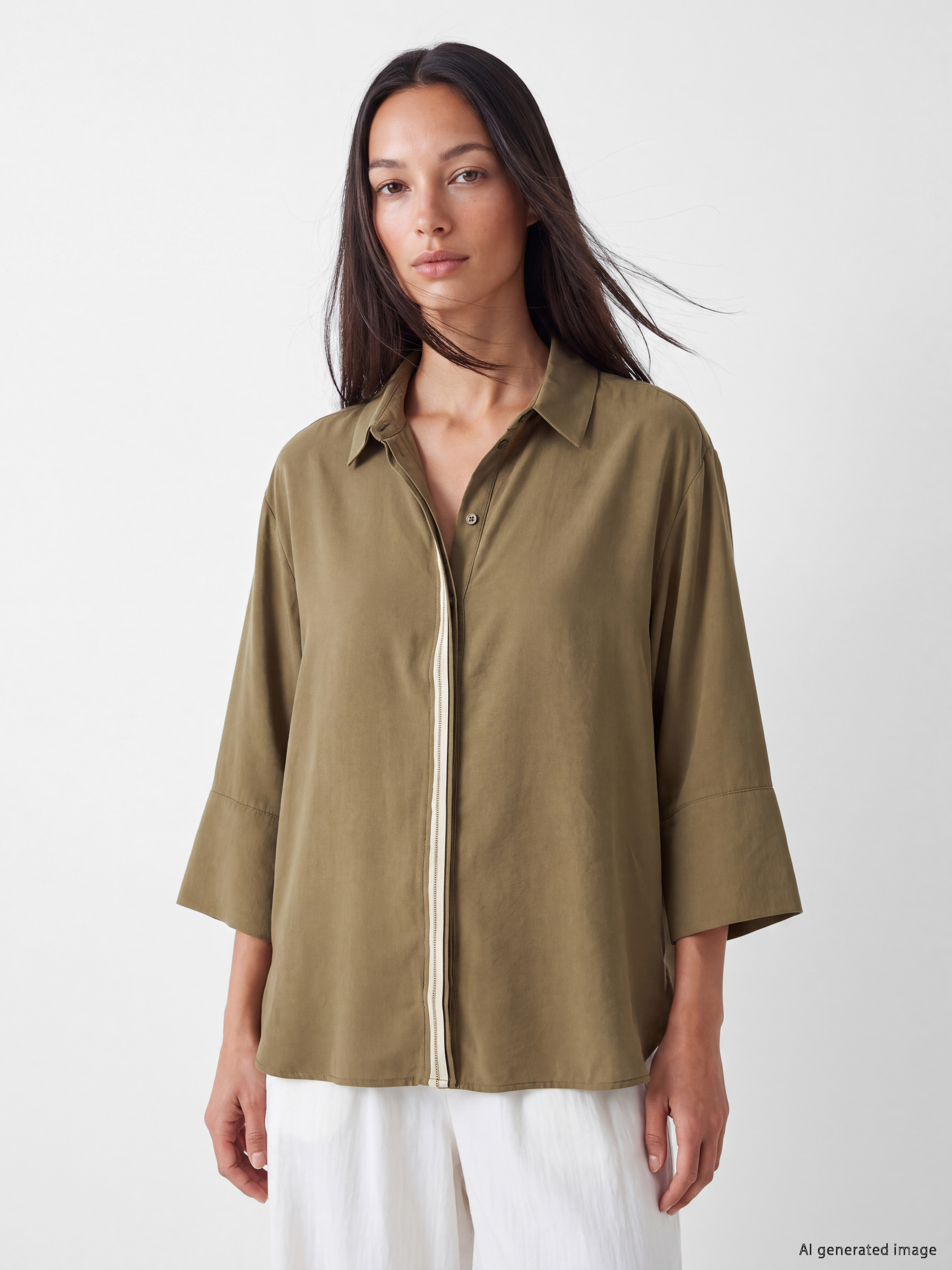 LCW STUDIO Oversize Kadın Gömlek