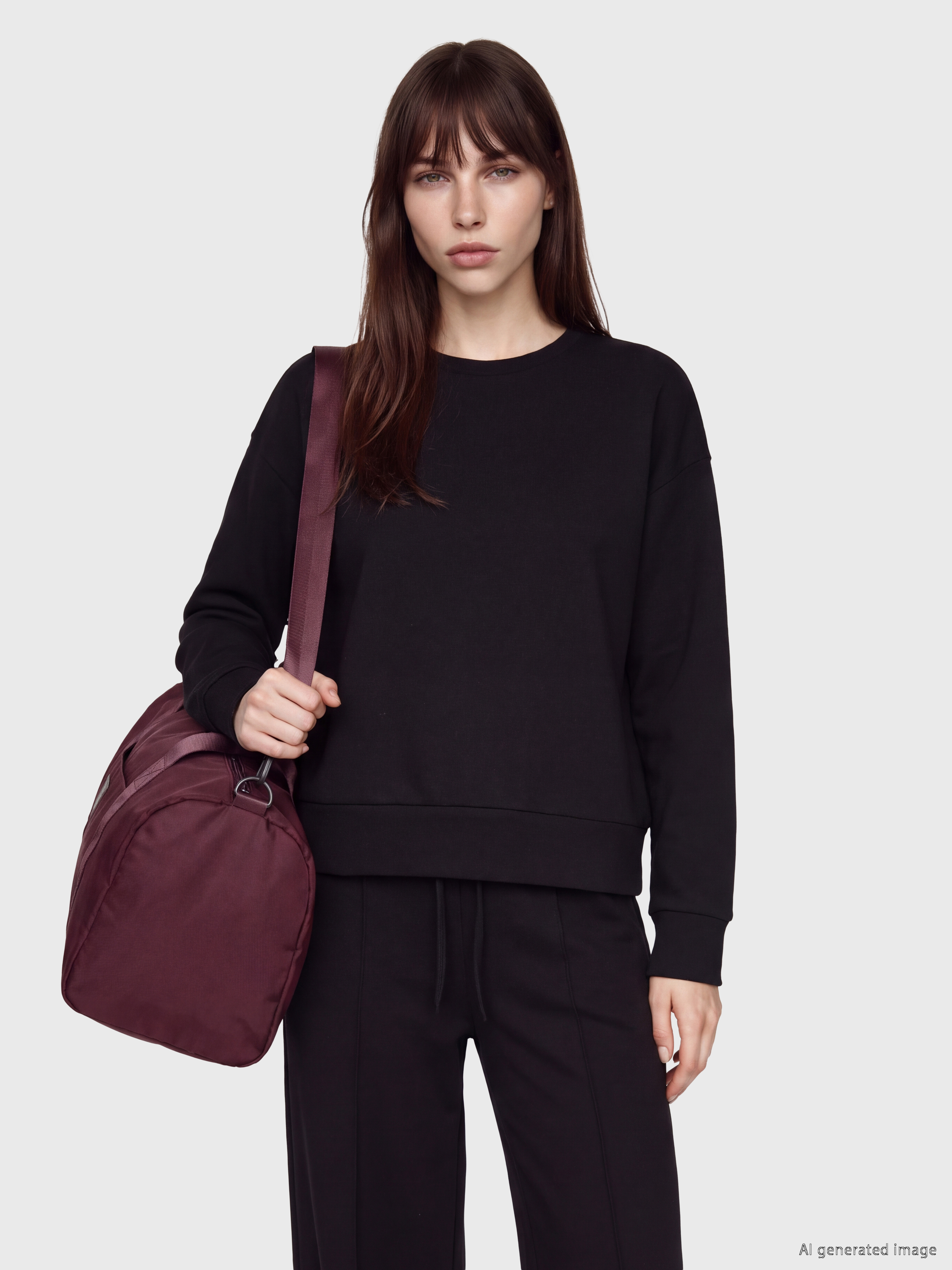 XSIDE Soft Tocuh Oversize Kadın Sweatshirt