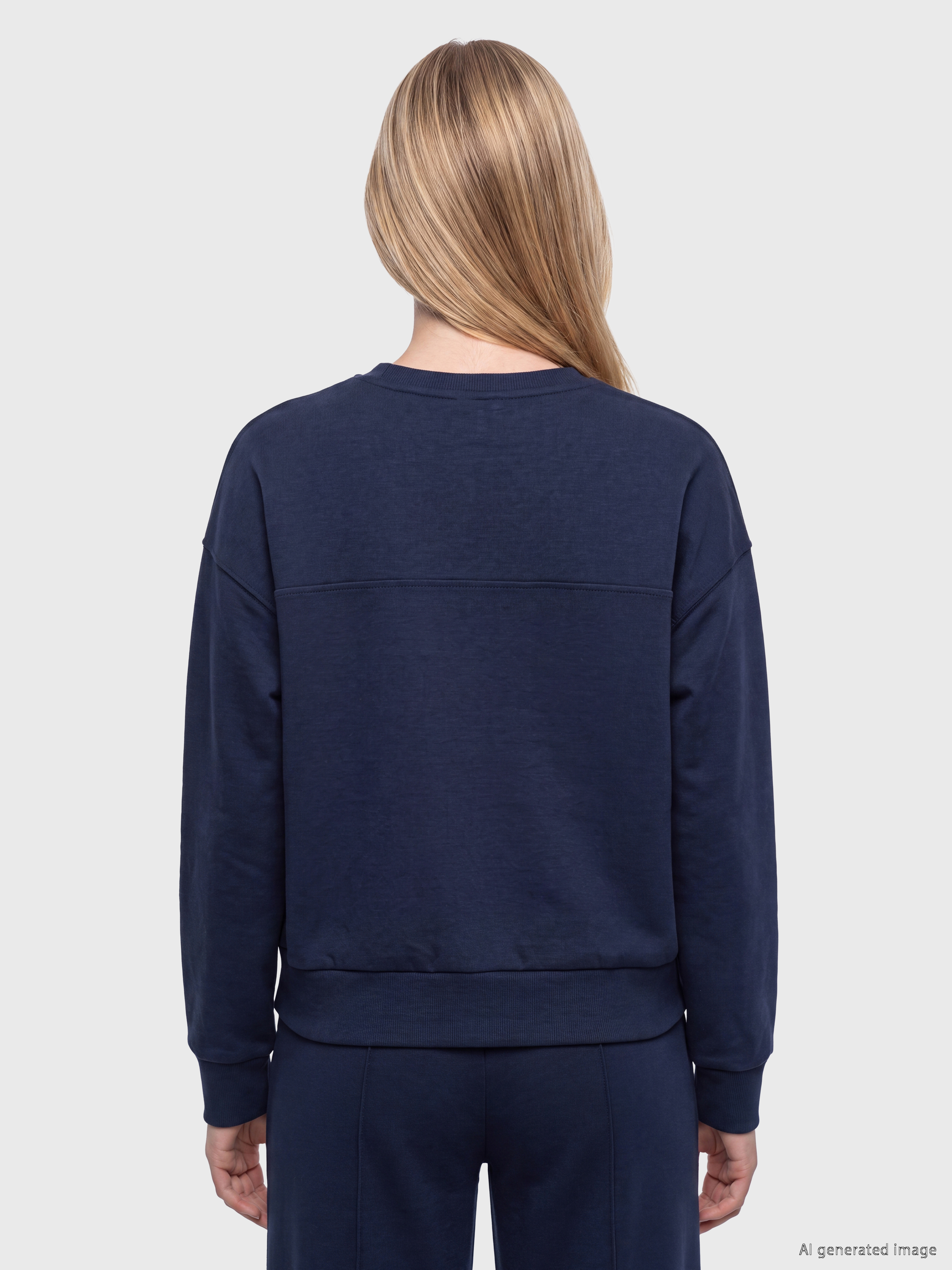 XSIDE Soft Tocuh Oversize Kadın Sweatshirt görsel 5