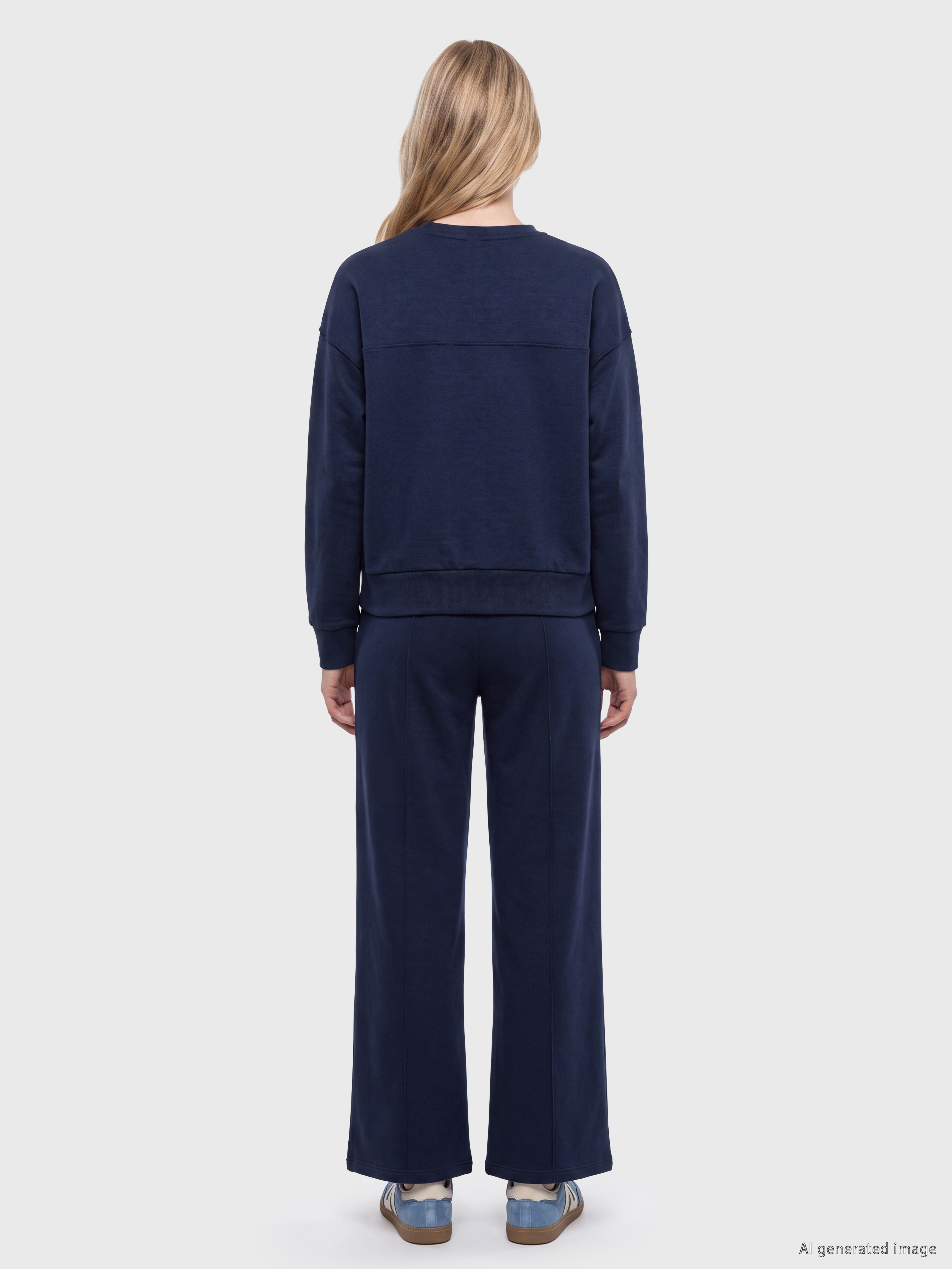 XSIDE Soft Tocuh Oversize Kadın Sweatshirt görsel 2