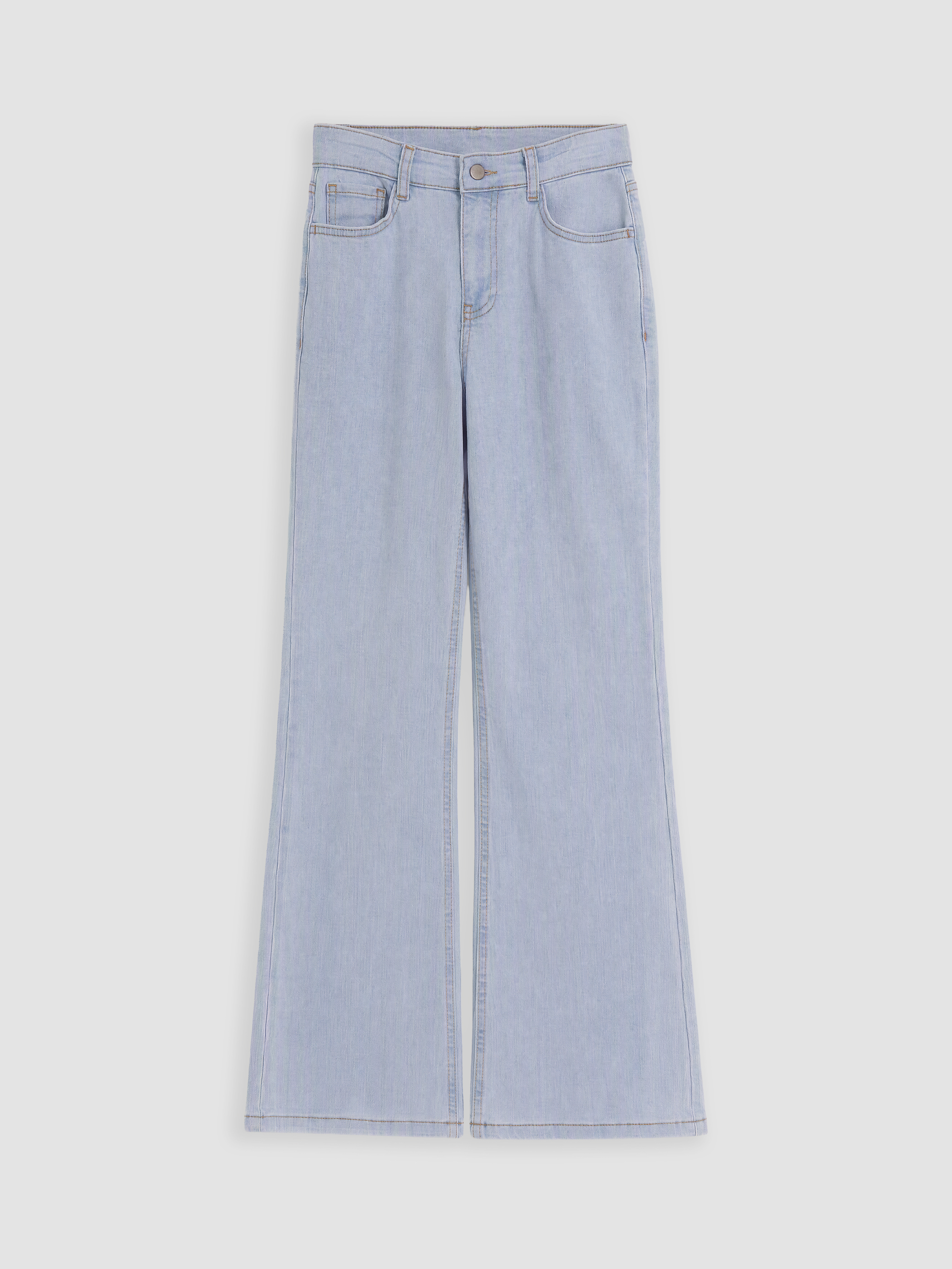LC WAIKIKI Flare Kadın Jean Pantolon görsel 5