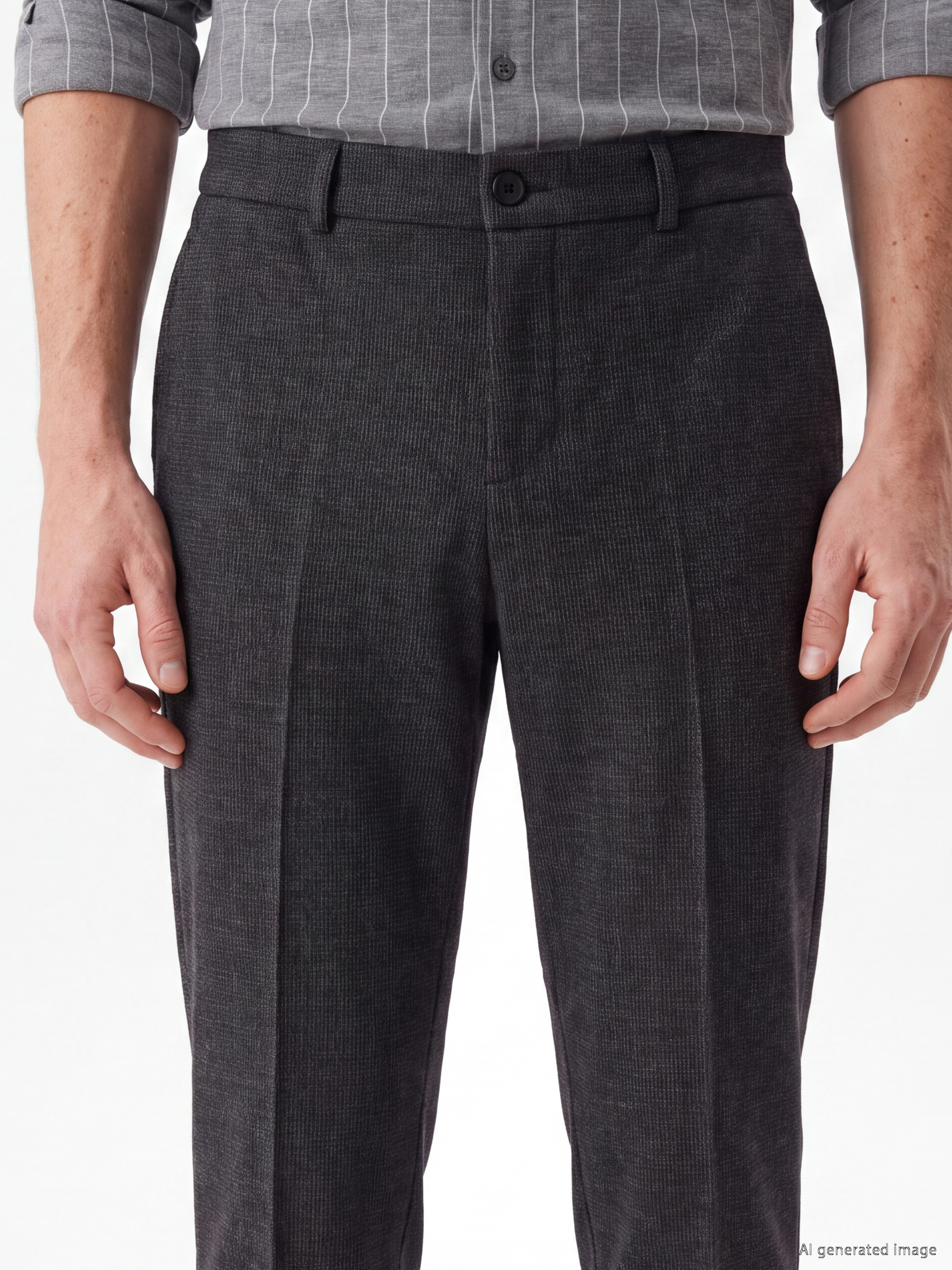 SOUTHBLUE Regular Fit Armürlü Erkek Pantolon görsel 3