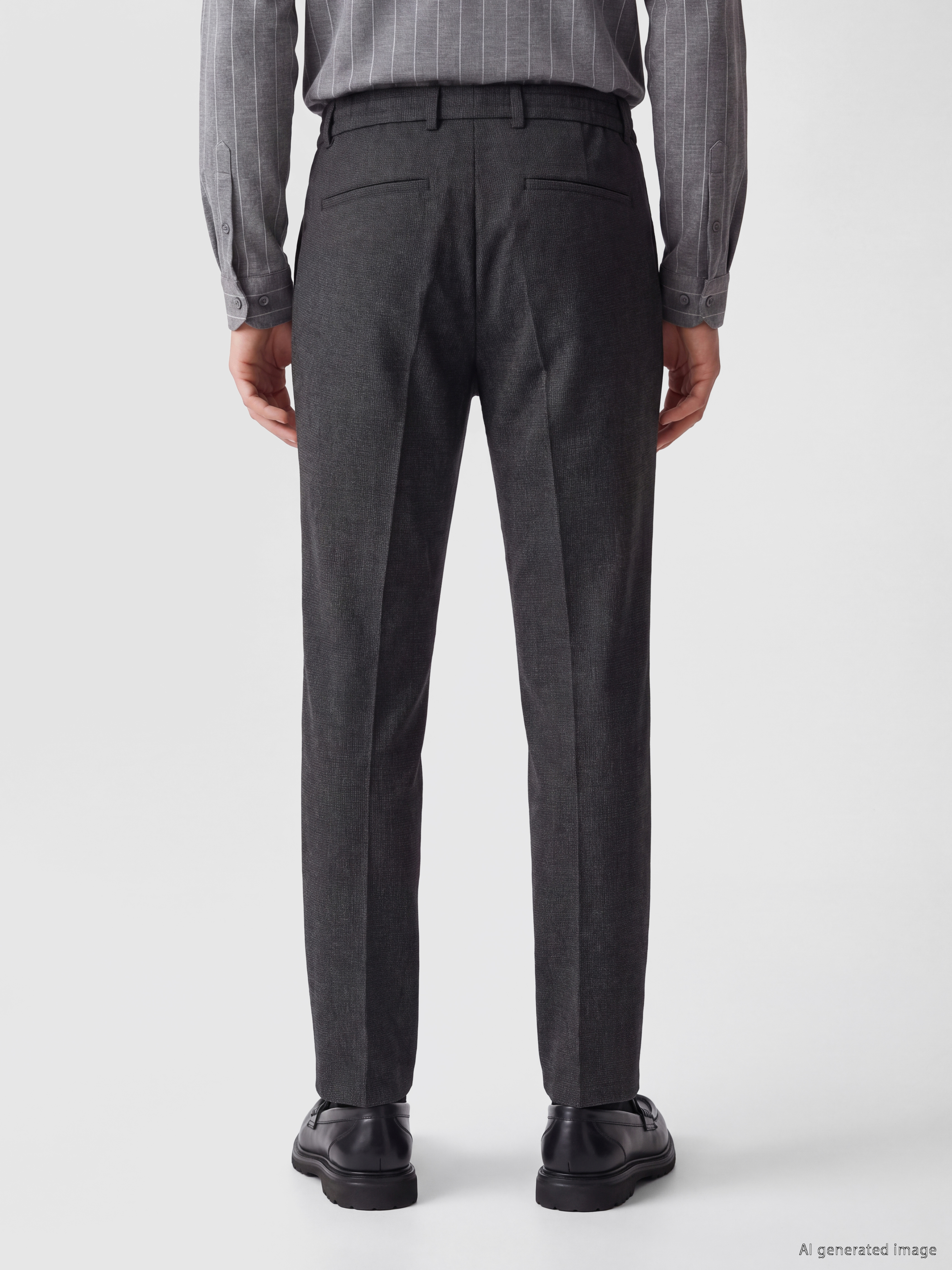 SOUTHBLUE Regular Fit Armürlü Erkek Pantolon görsel 4