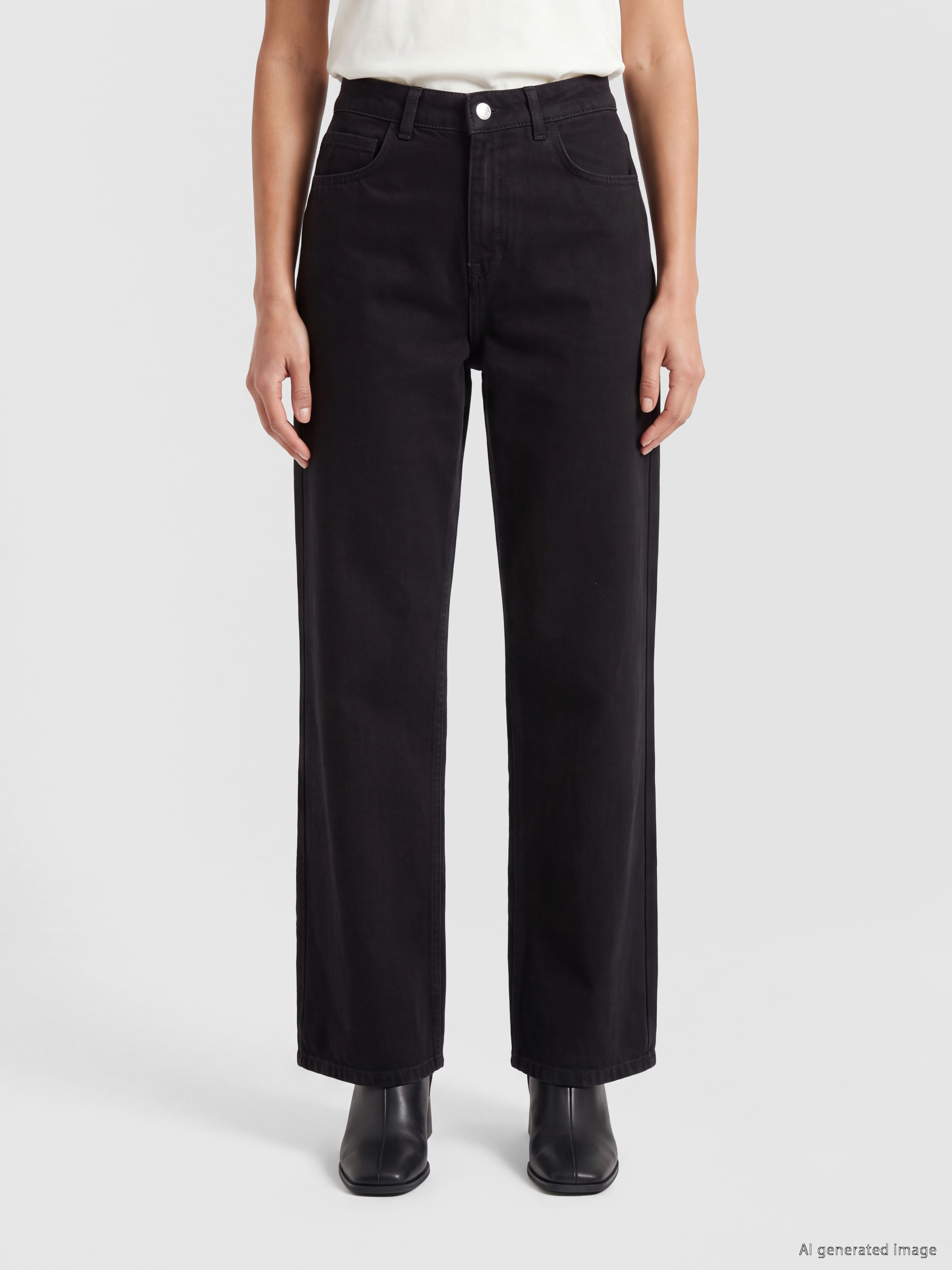 LC WAIKIKI Straight Fit Kadın Jean Pantolon görsel 2