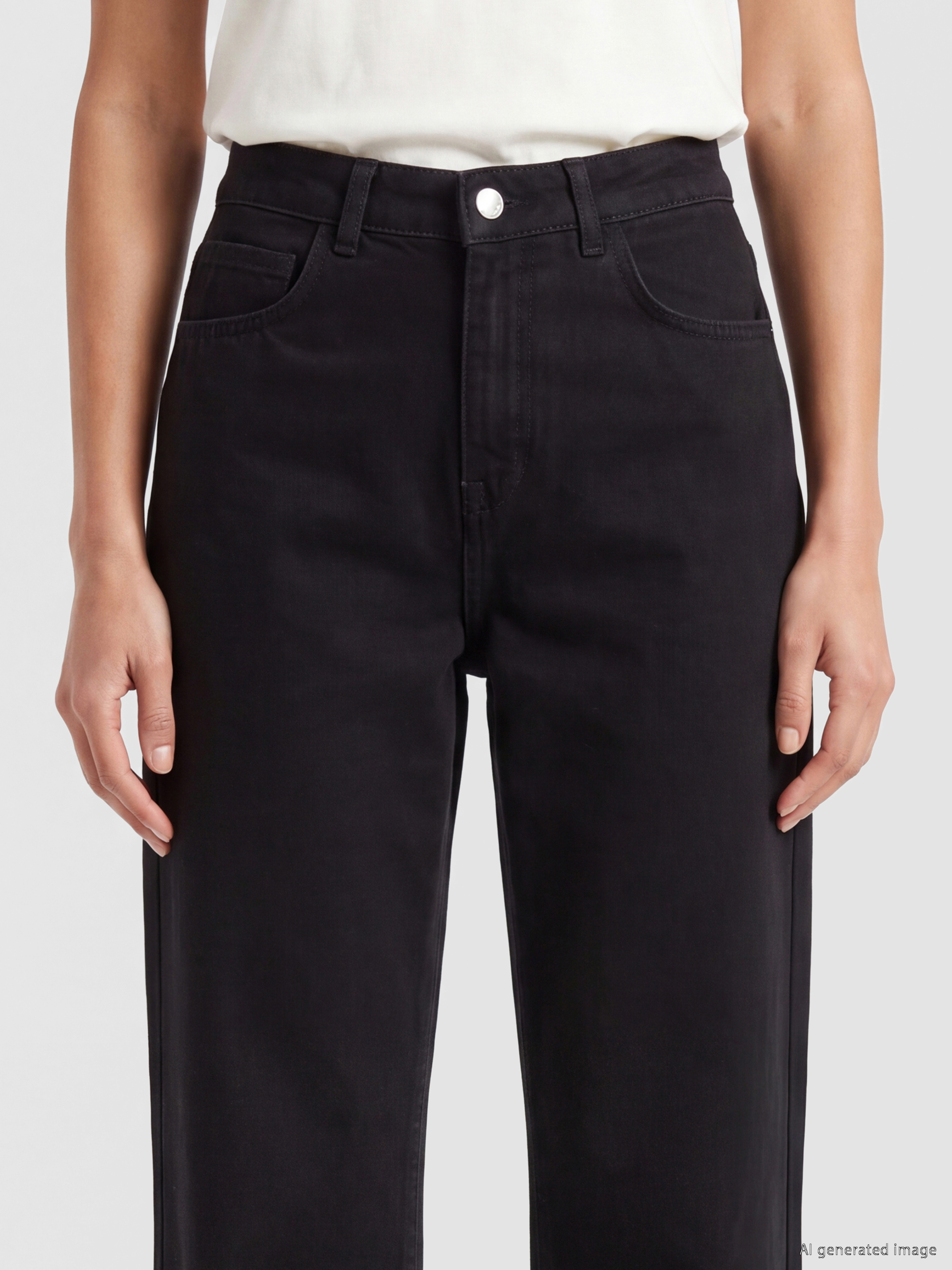 LC WAIKIKI Straight Fit Kadın Jean Pantolon görsel 3