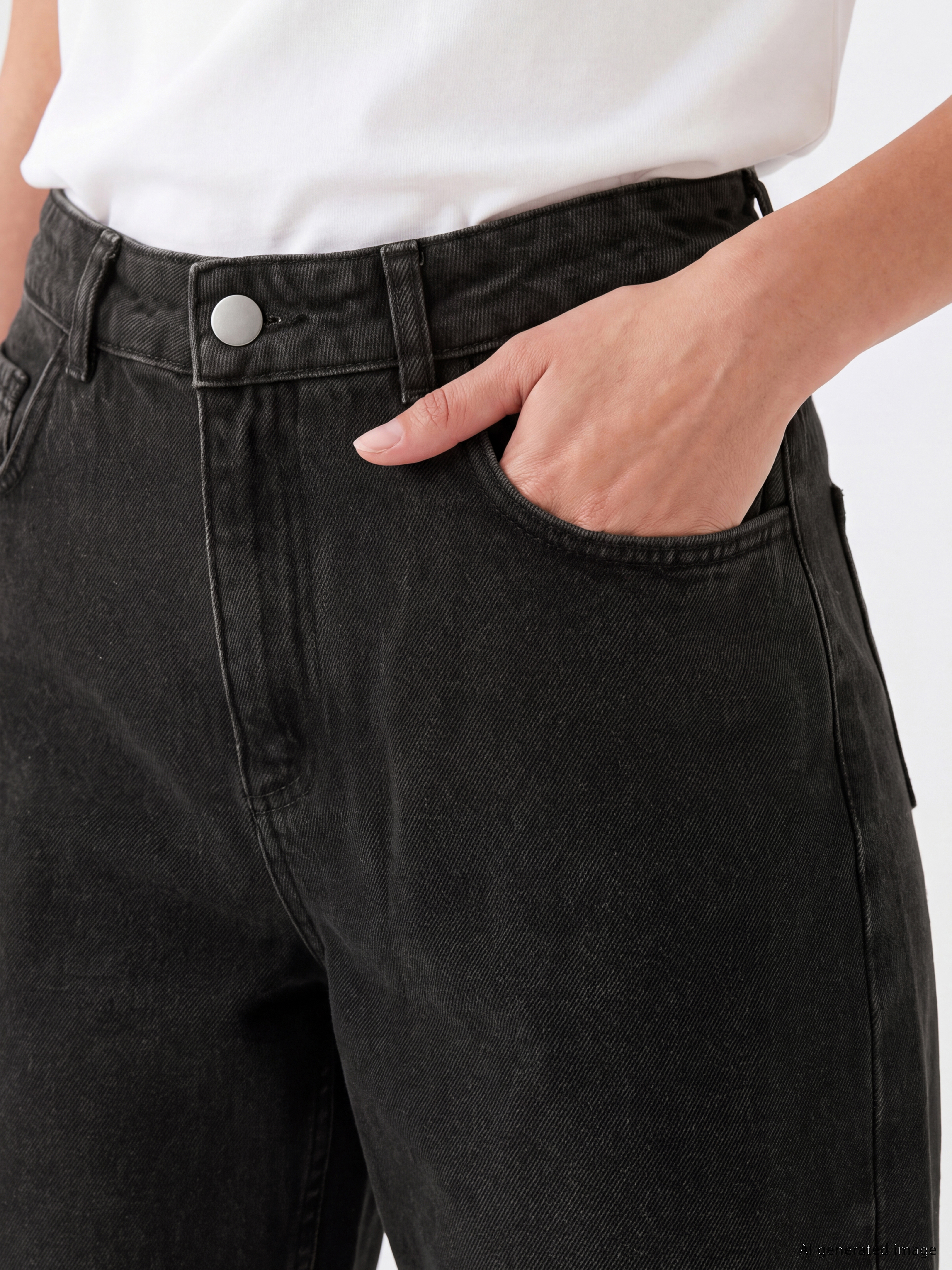 LC WAIKIKI Straight Fit Kadın Jean Pantolon görsel 3