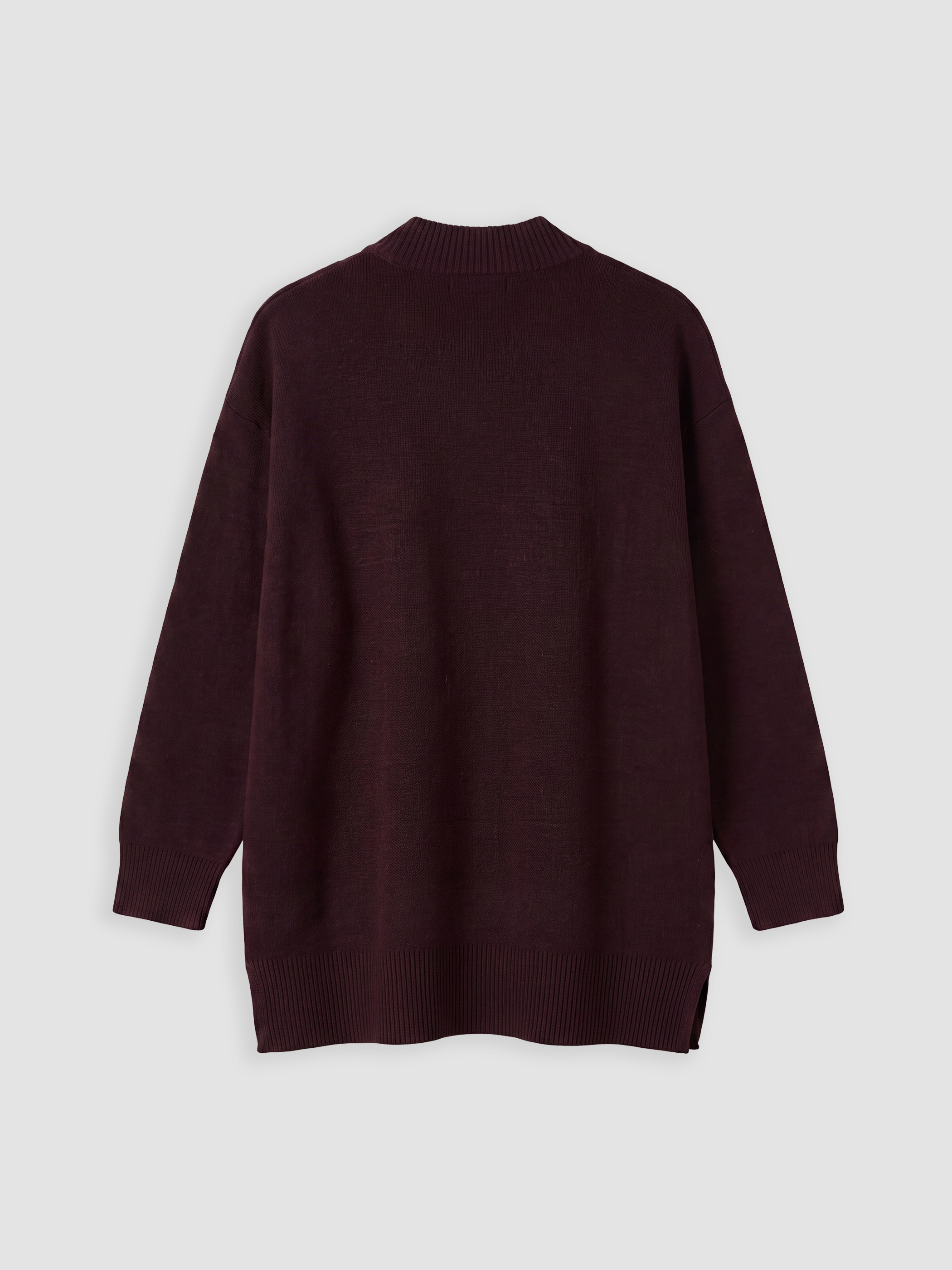 LCW Modest Yarım Balıkçı Yaka Kadın Triko Tunik görsel 7