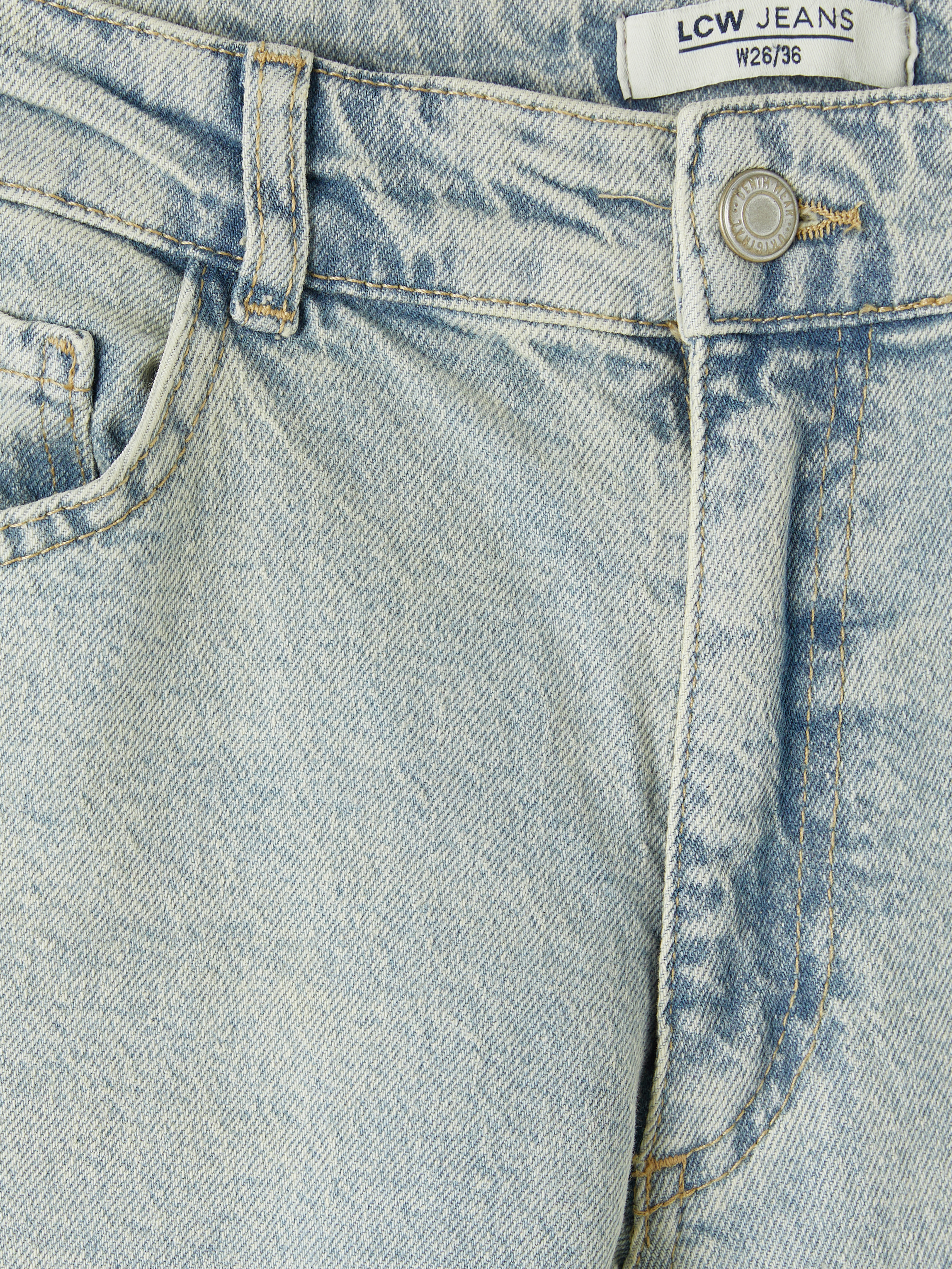 LCW Jeans Boyfriend Kadın Jean Pantolon görsel 6