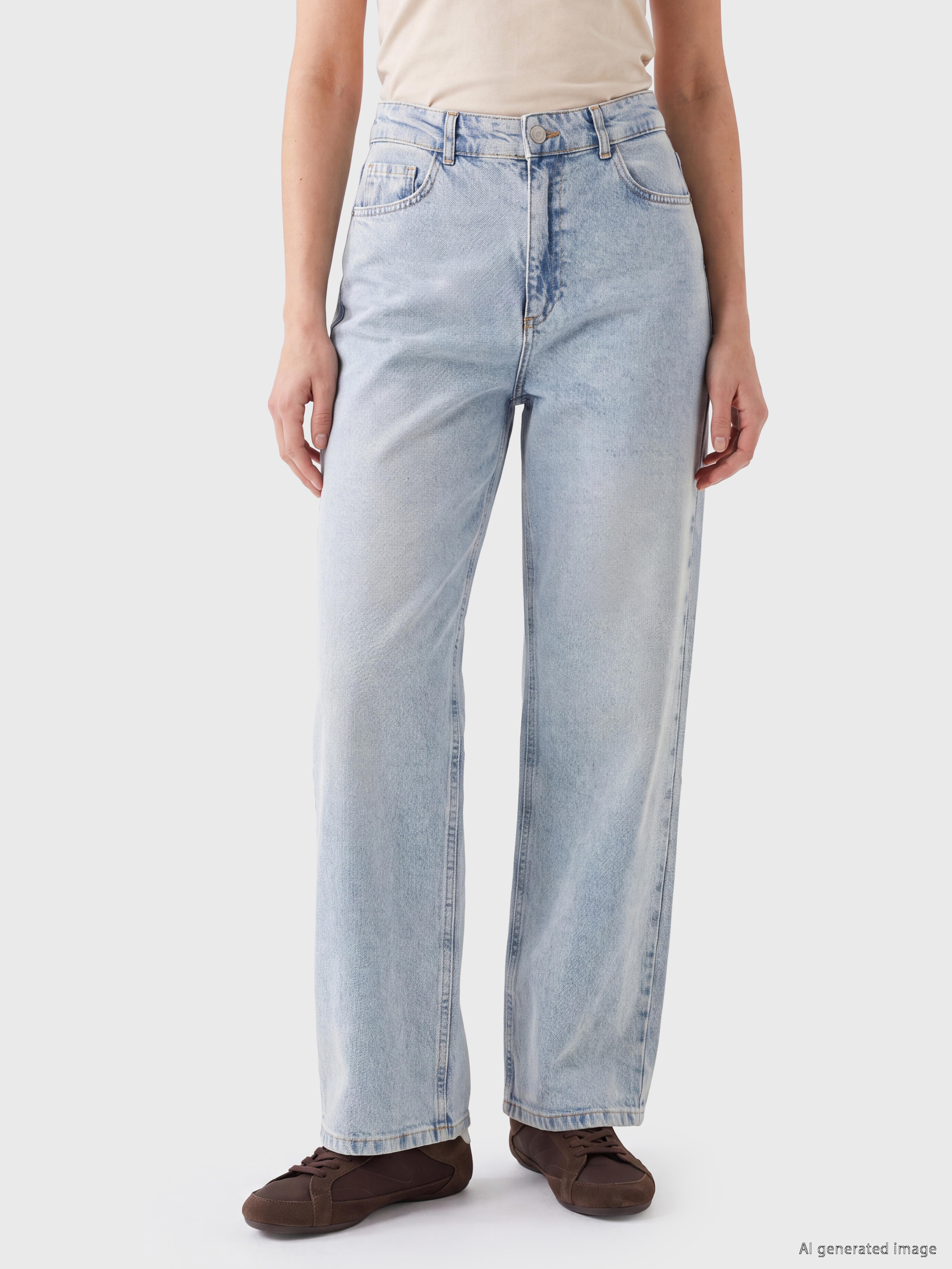 LCW Jeans Boyfriend Kadın Jean Pantolon görsel 2