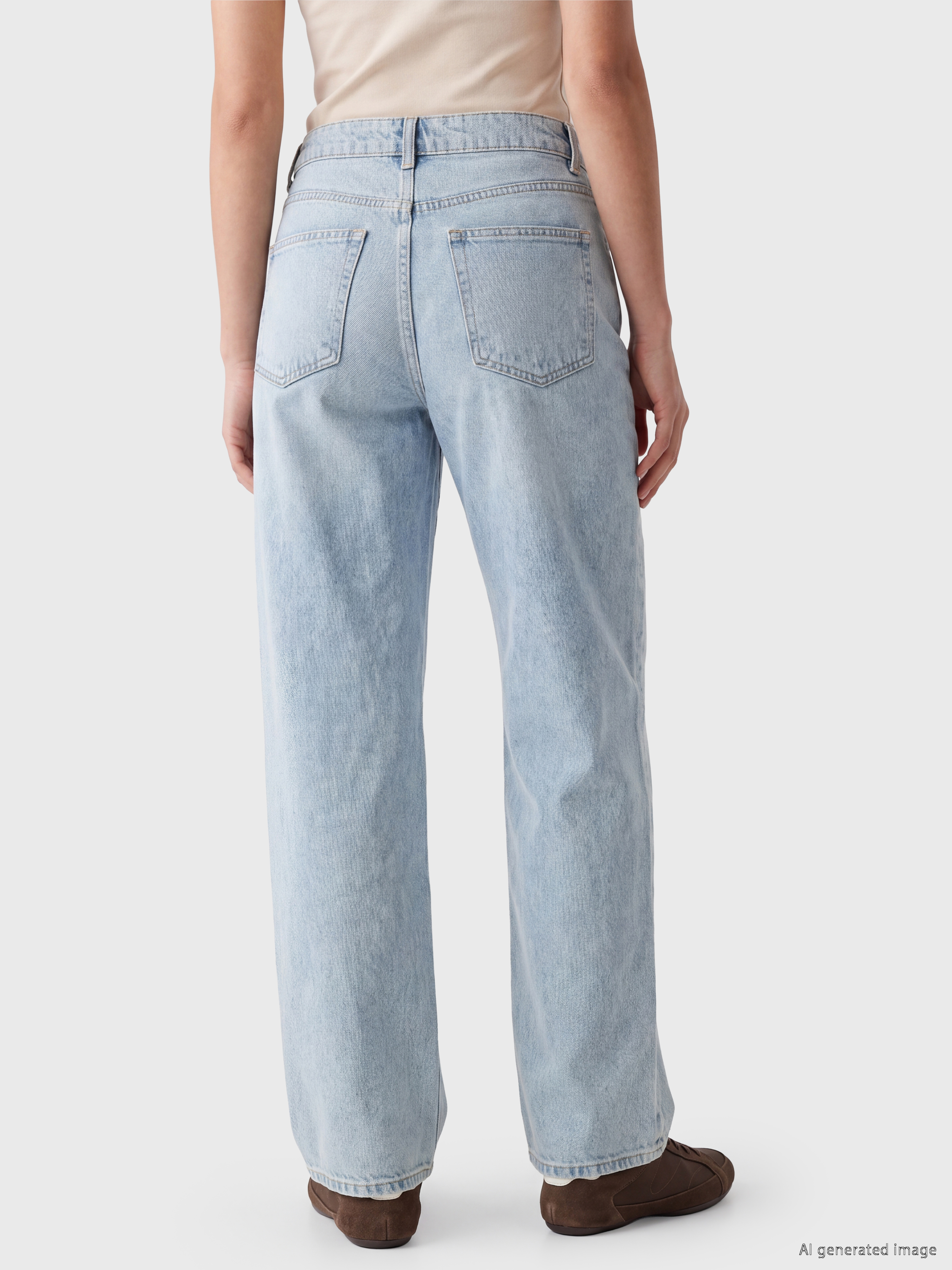 LCW Jeans Boyfriend Kadın Jean Pantolon görsel 4