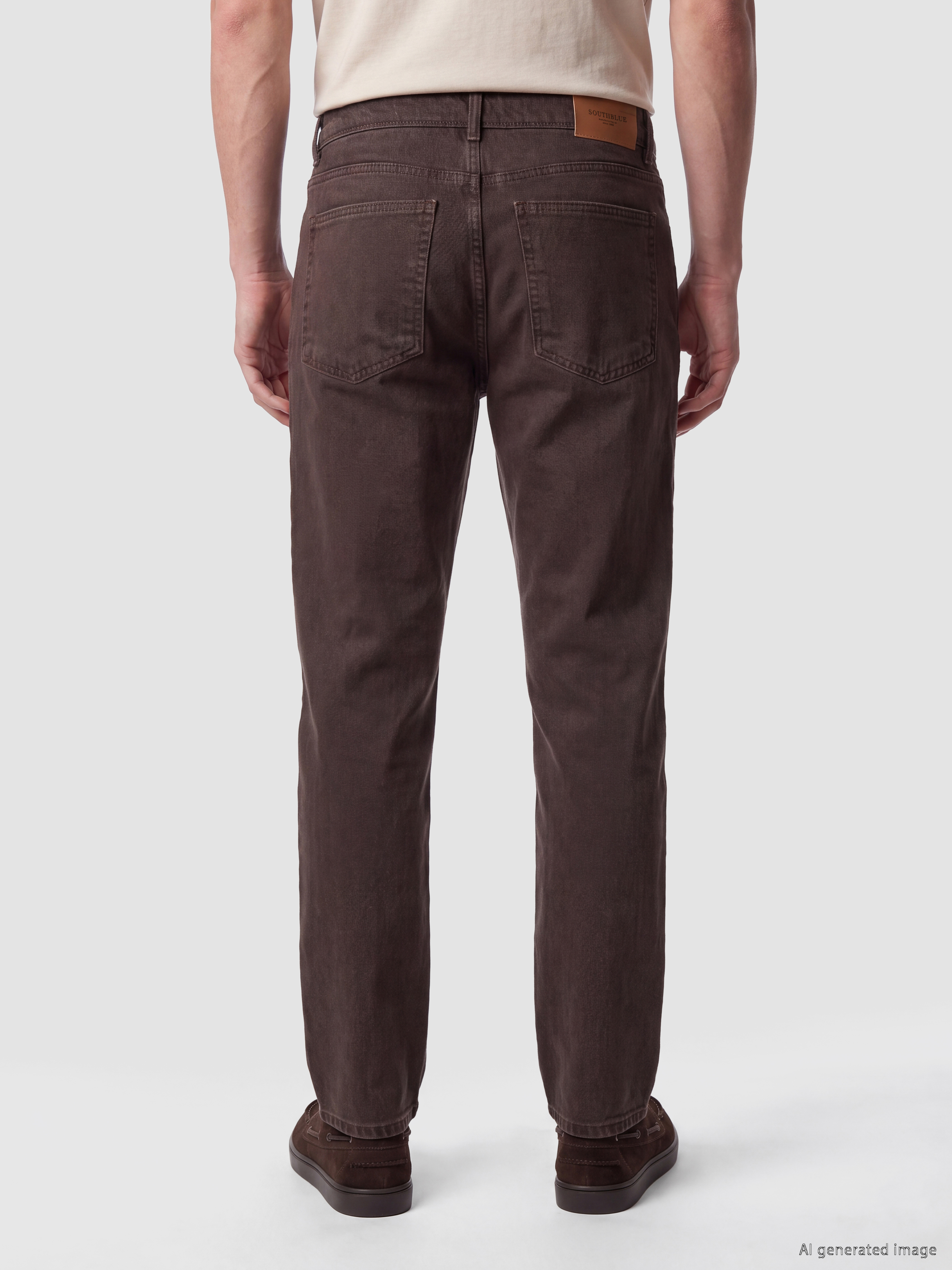 SOUTHBLUE 710 Loose Fit Erkek Jean Pantolon görsel 5