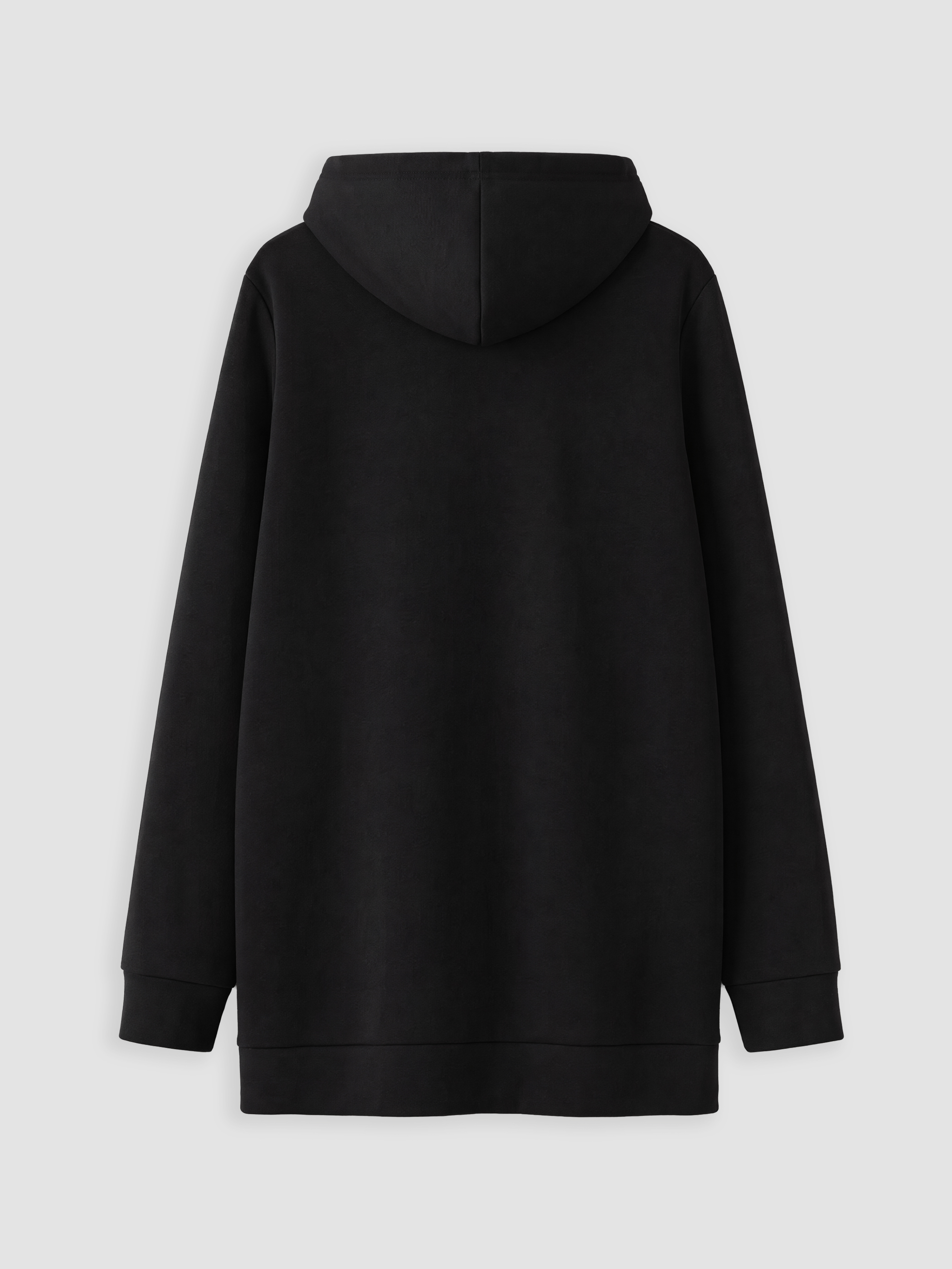 LCW EVERYDAY Soft Touch Oversize Kadın Fermuarlı Sweatshirt görsel 7