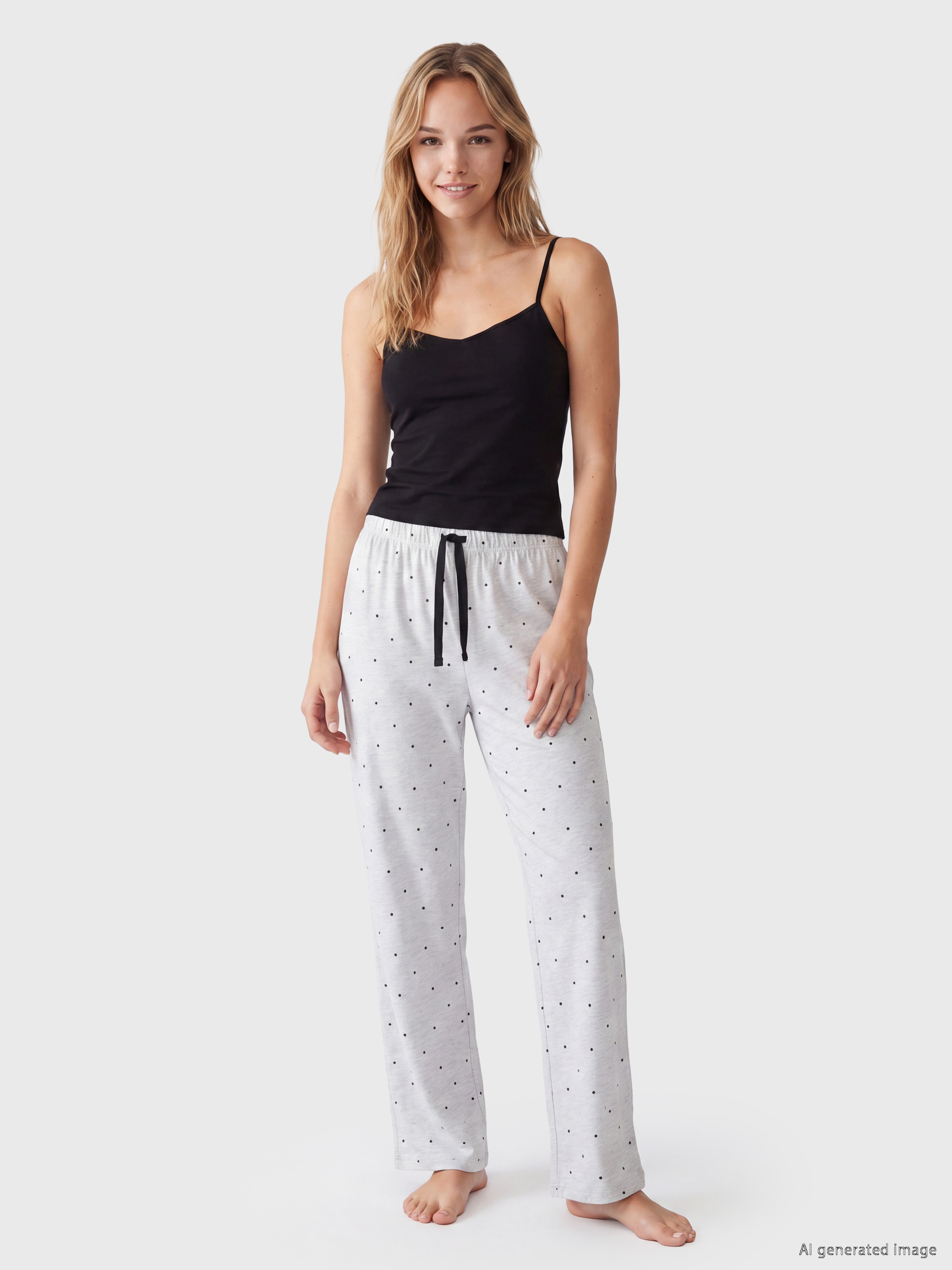 LCW DREAM Puantiyeli Kadın Pijama Alt