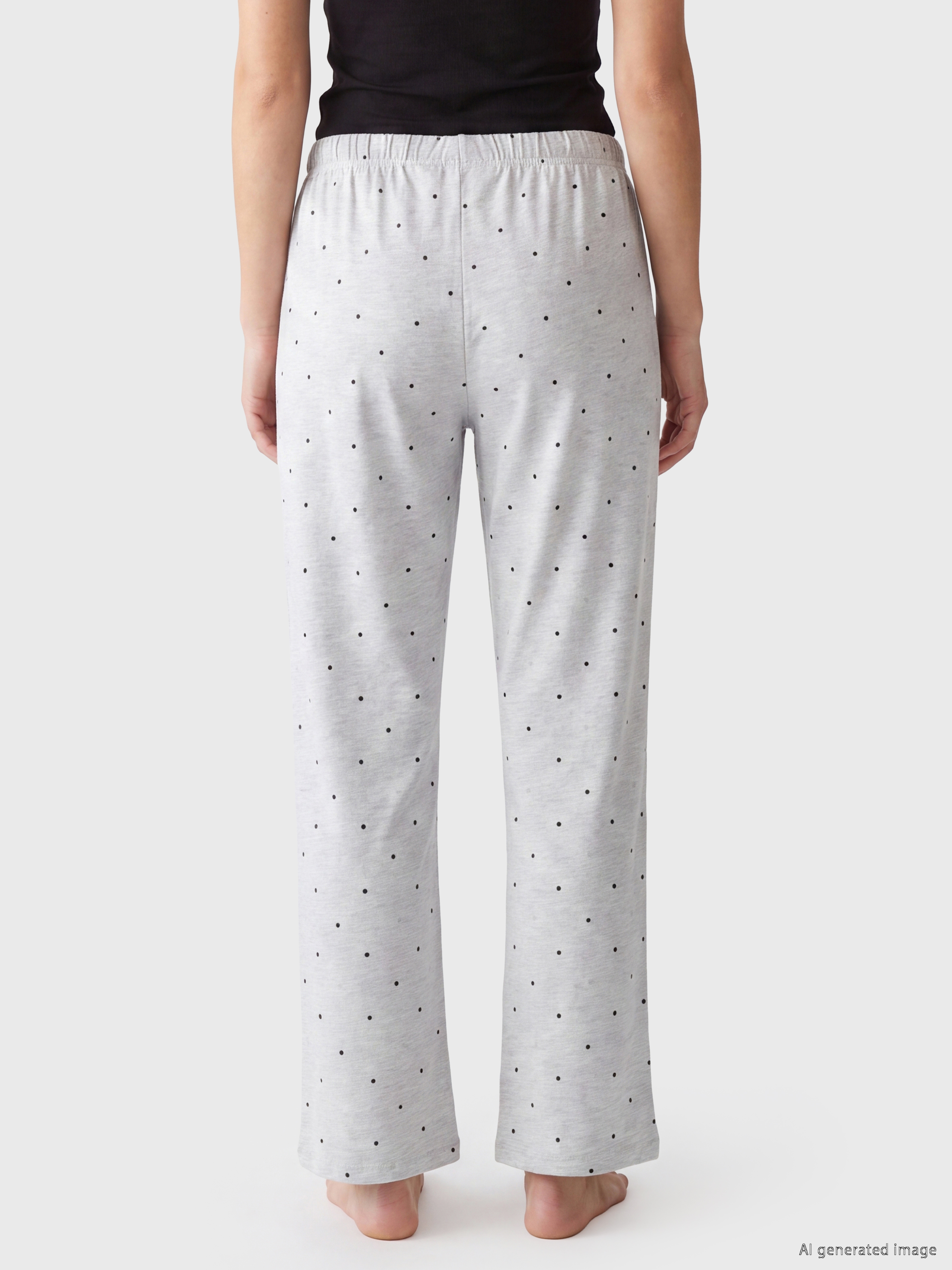 LCW DREAM Puantiyeli Kadın Pijama Alt görsel 3