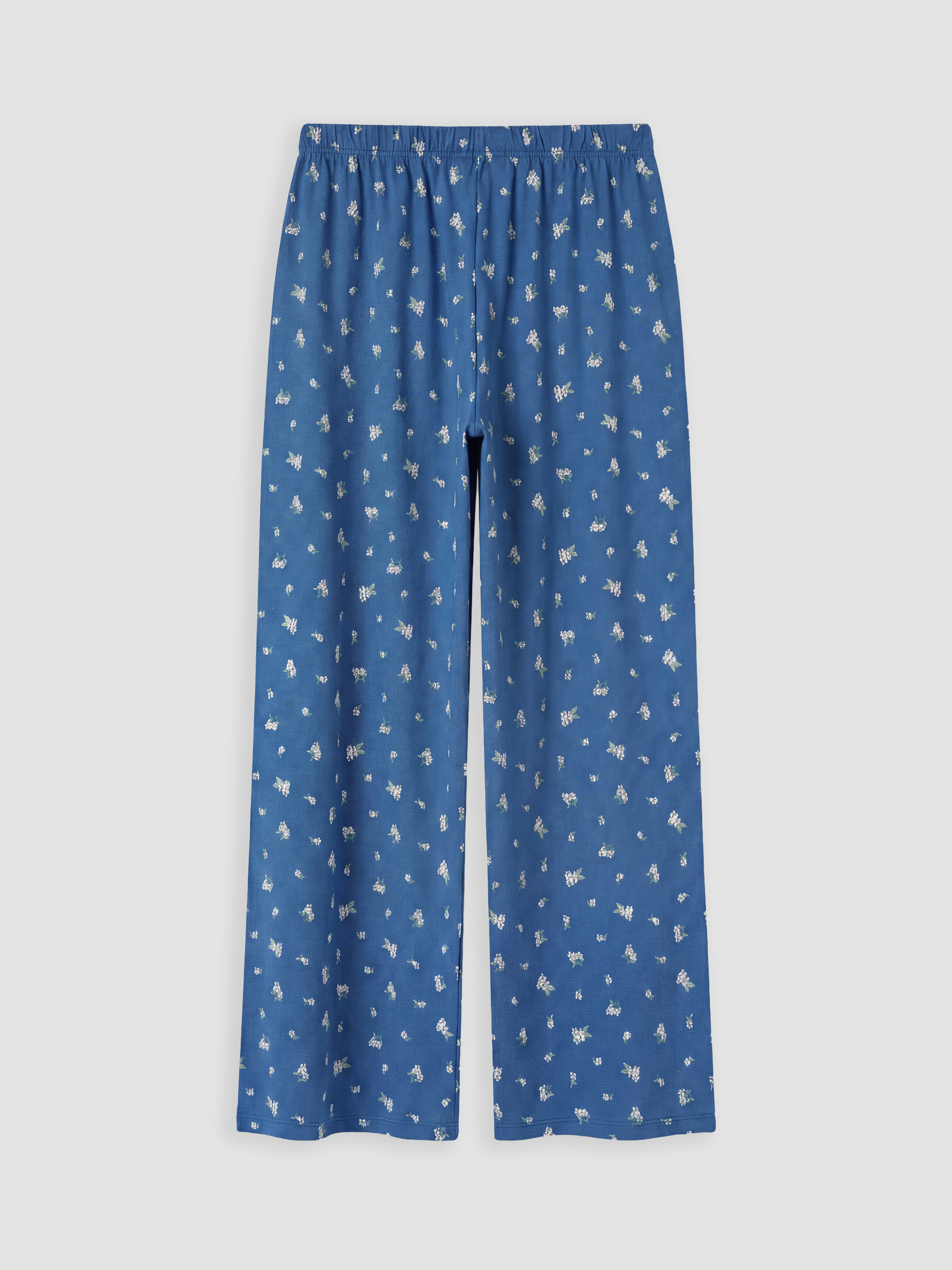 LCW DREAM Beli Lastikli Desenli Kadın Kaprili Pijama Altı görsel 7