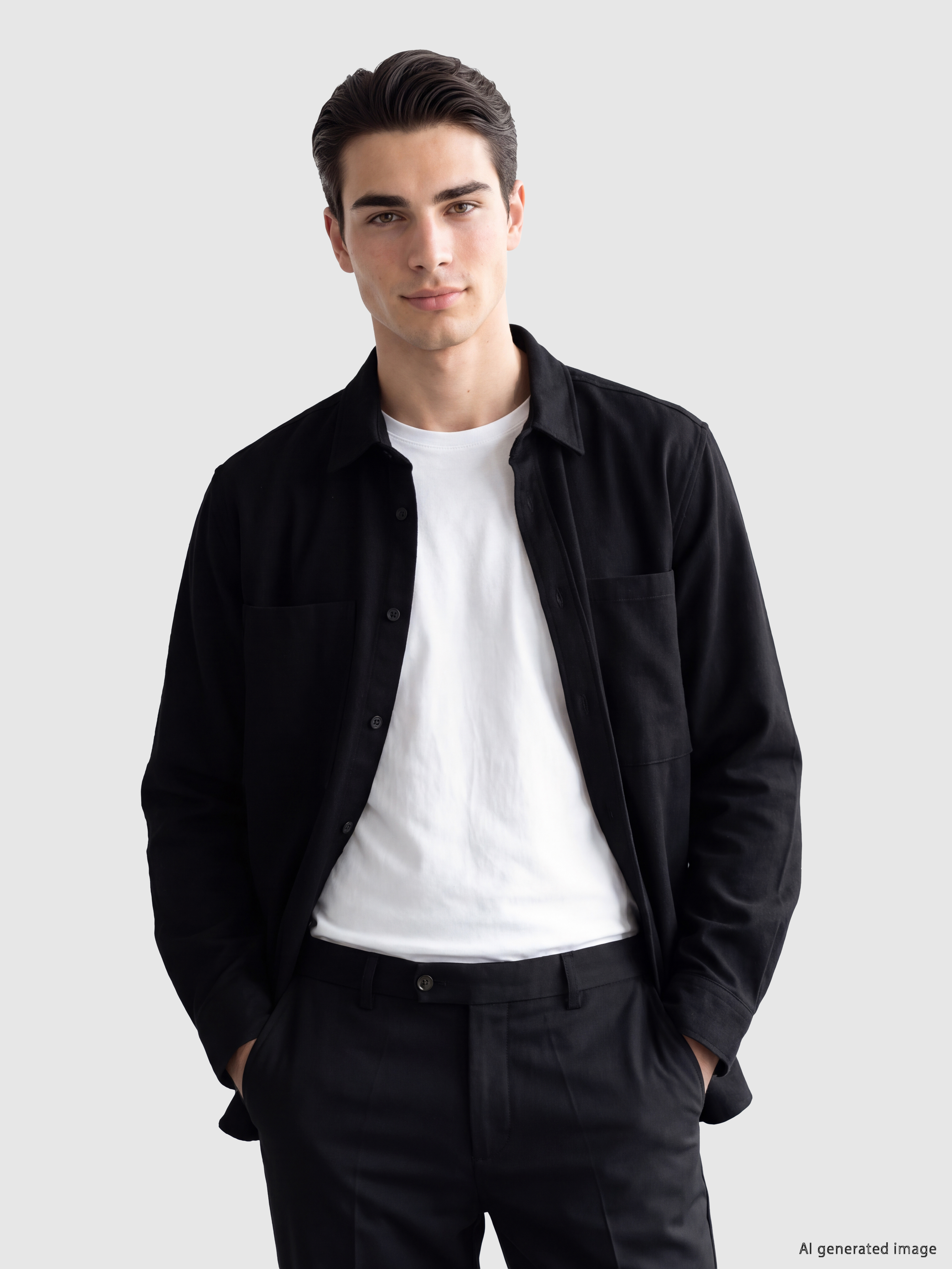 LCW ECO Regular Fit Erkek Gömlek Ceket
