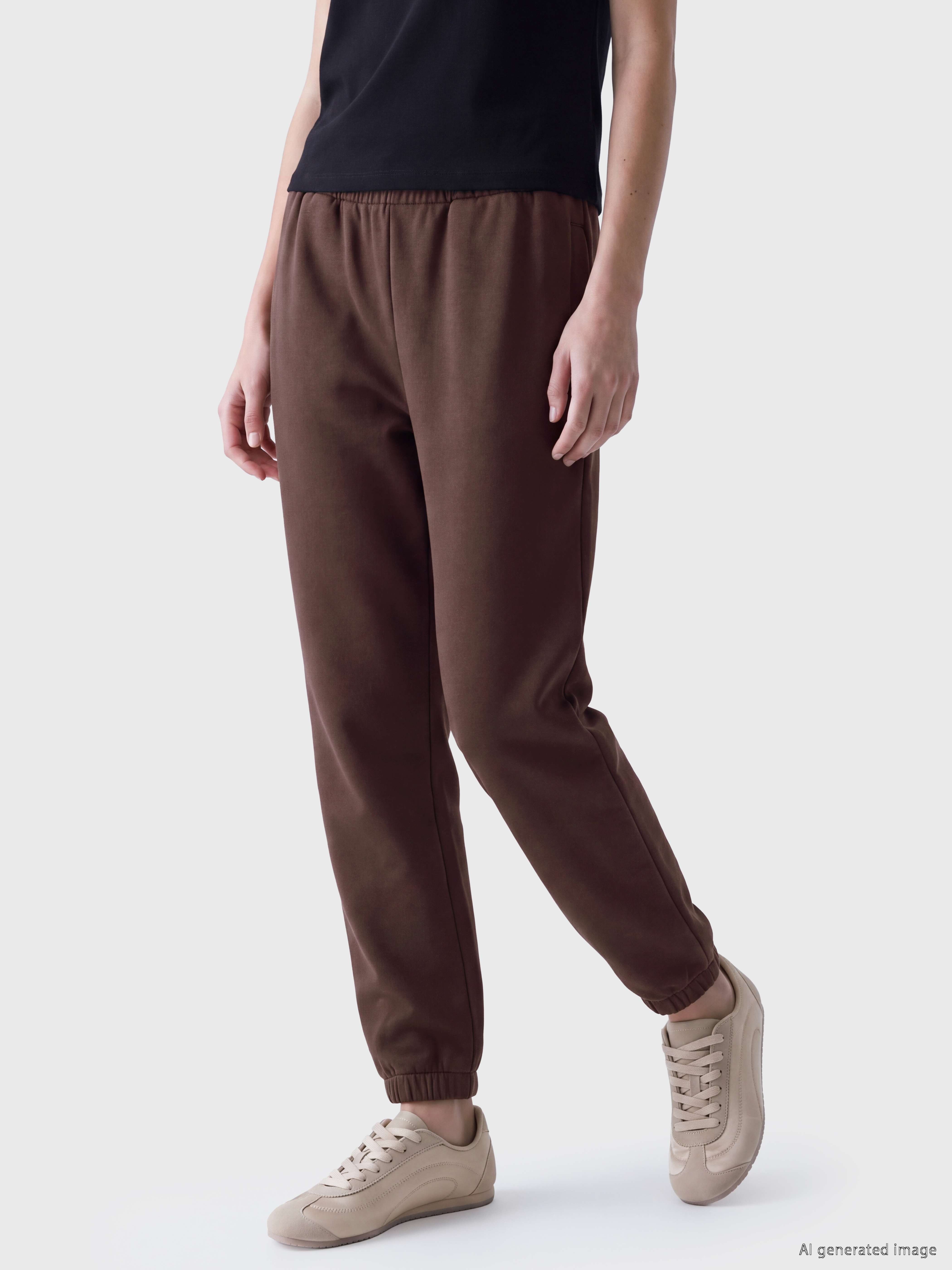 XSIDE Beli Lastikli Kadın Jogger Eşofman Altı görsel 2