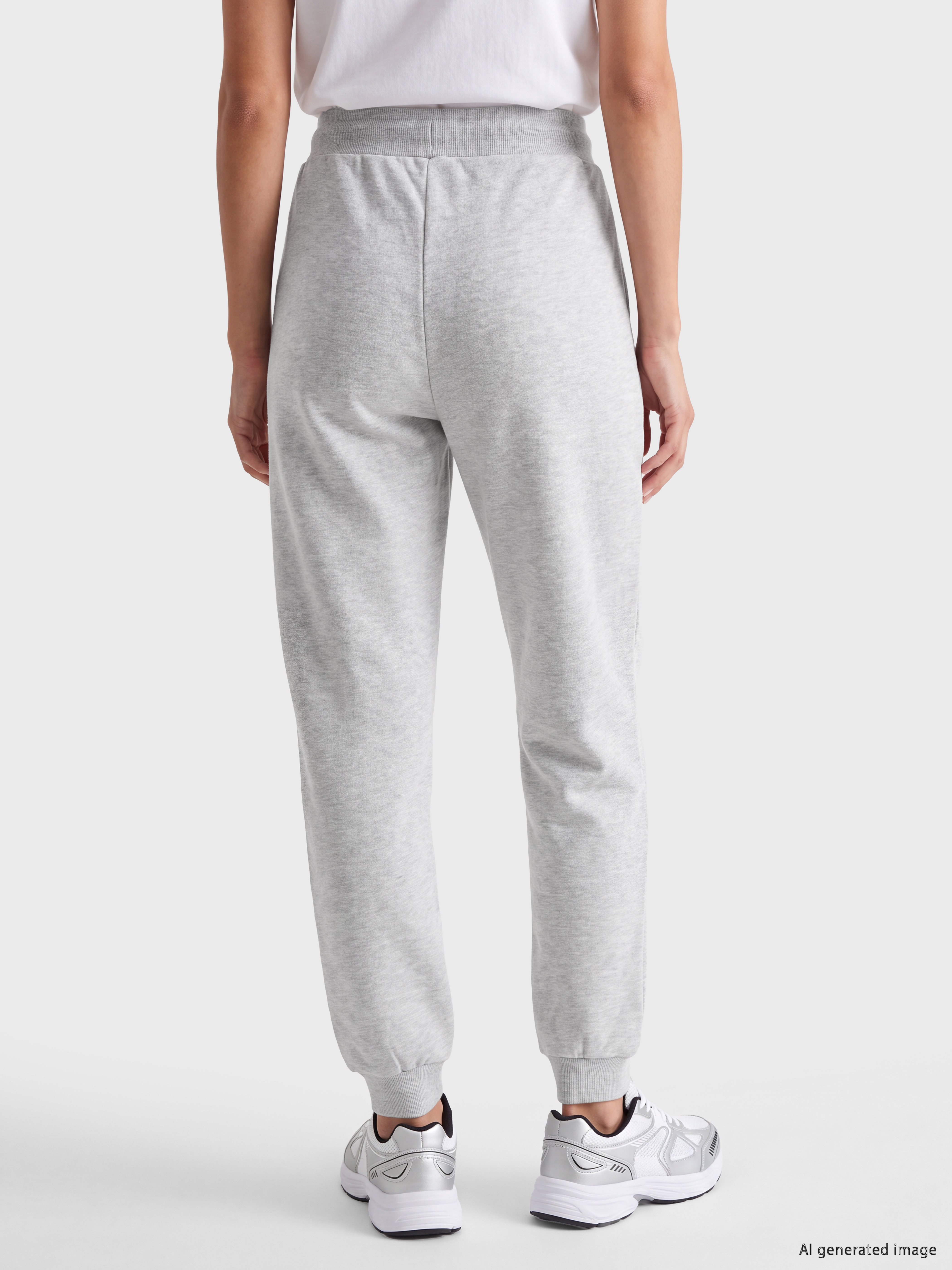 LC WAIKIKI Beli Lastikli Kadın Jogger Eşofman Altı görsel 4