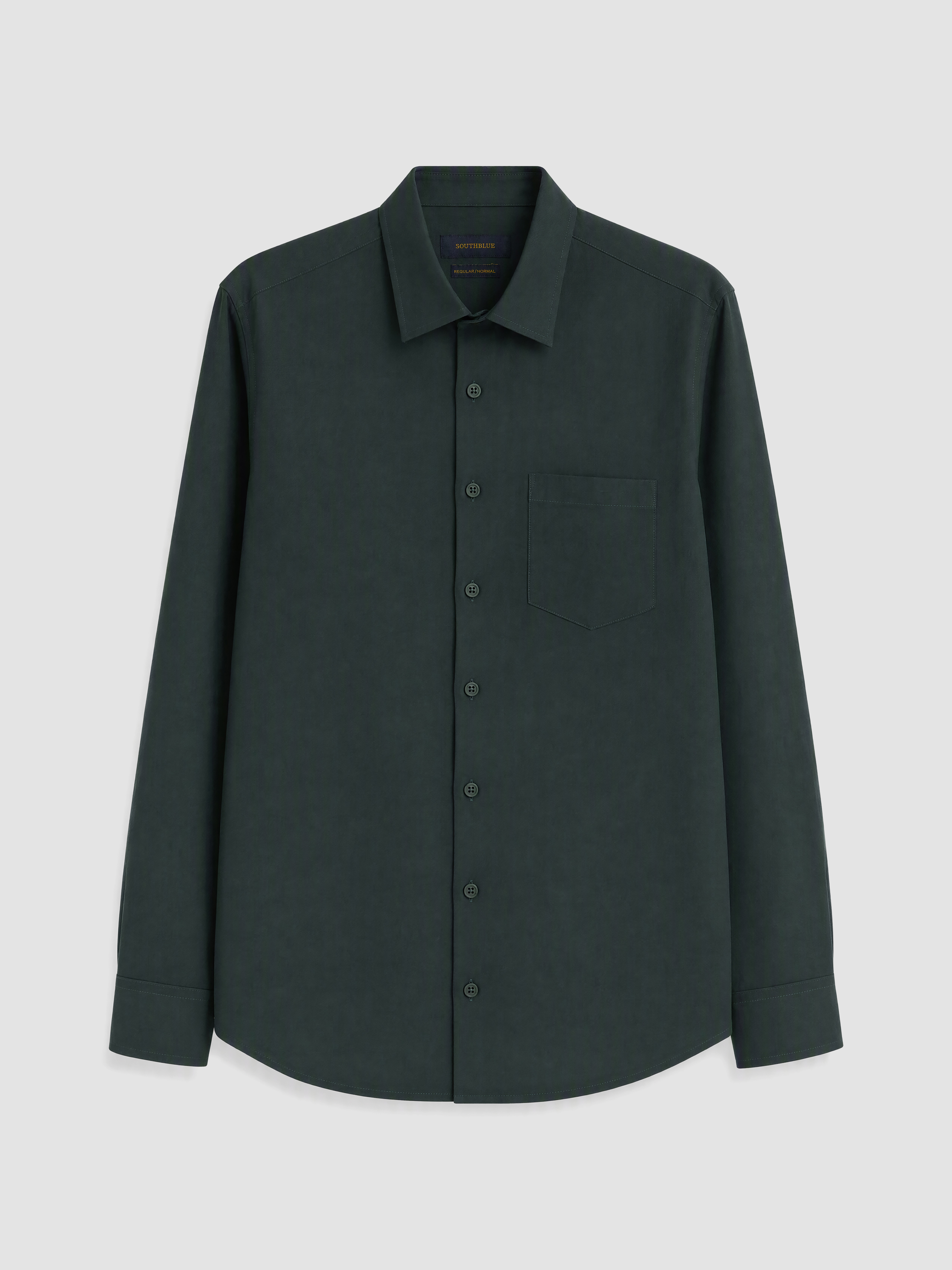 SOUTHBLUE Regular Fit Gabardin Erkek Gömlek görsel 5