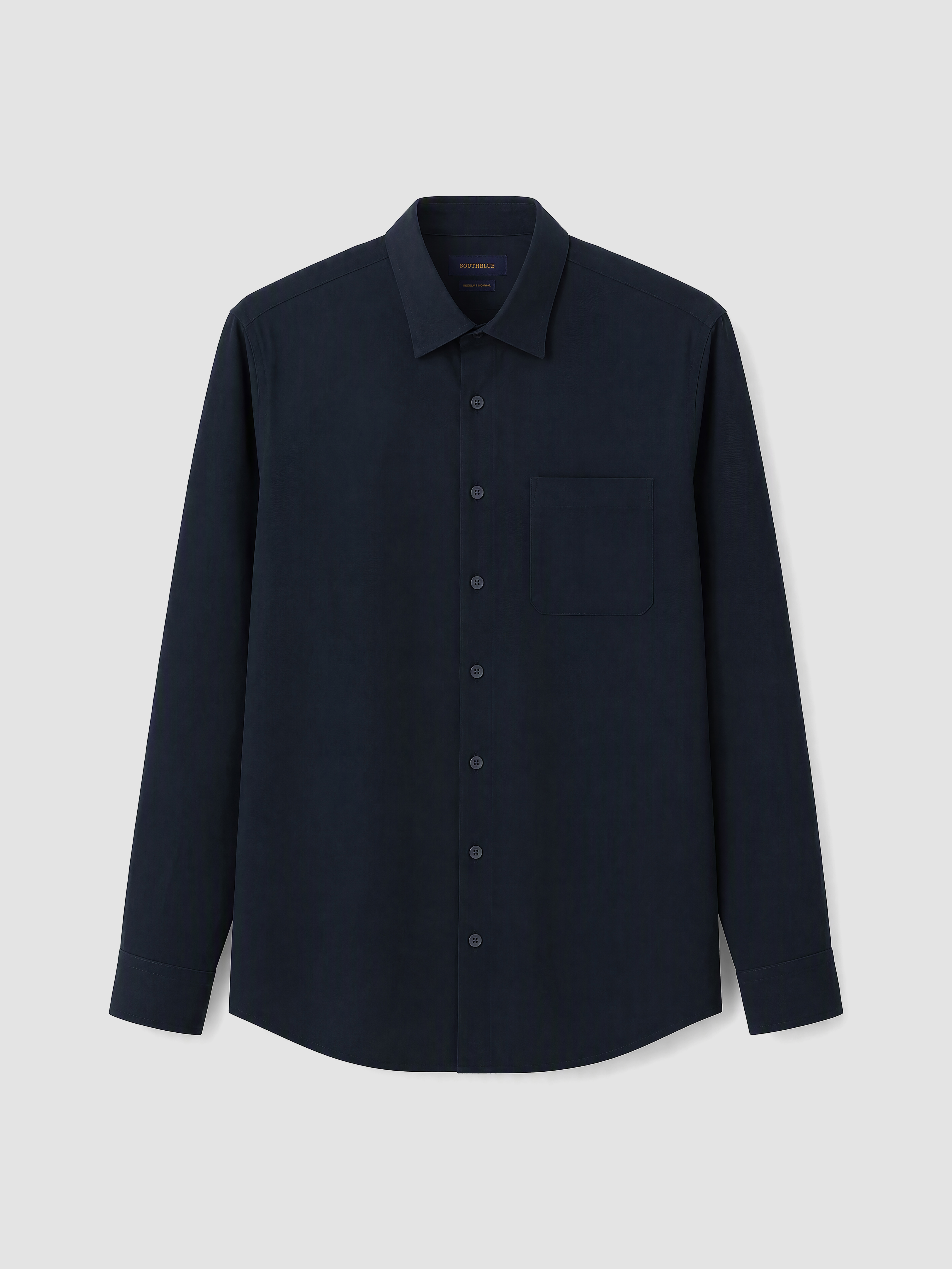 SOUTHBLUE Regular Fit Gabardin Erkek Gömlek görsel 5