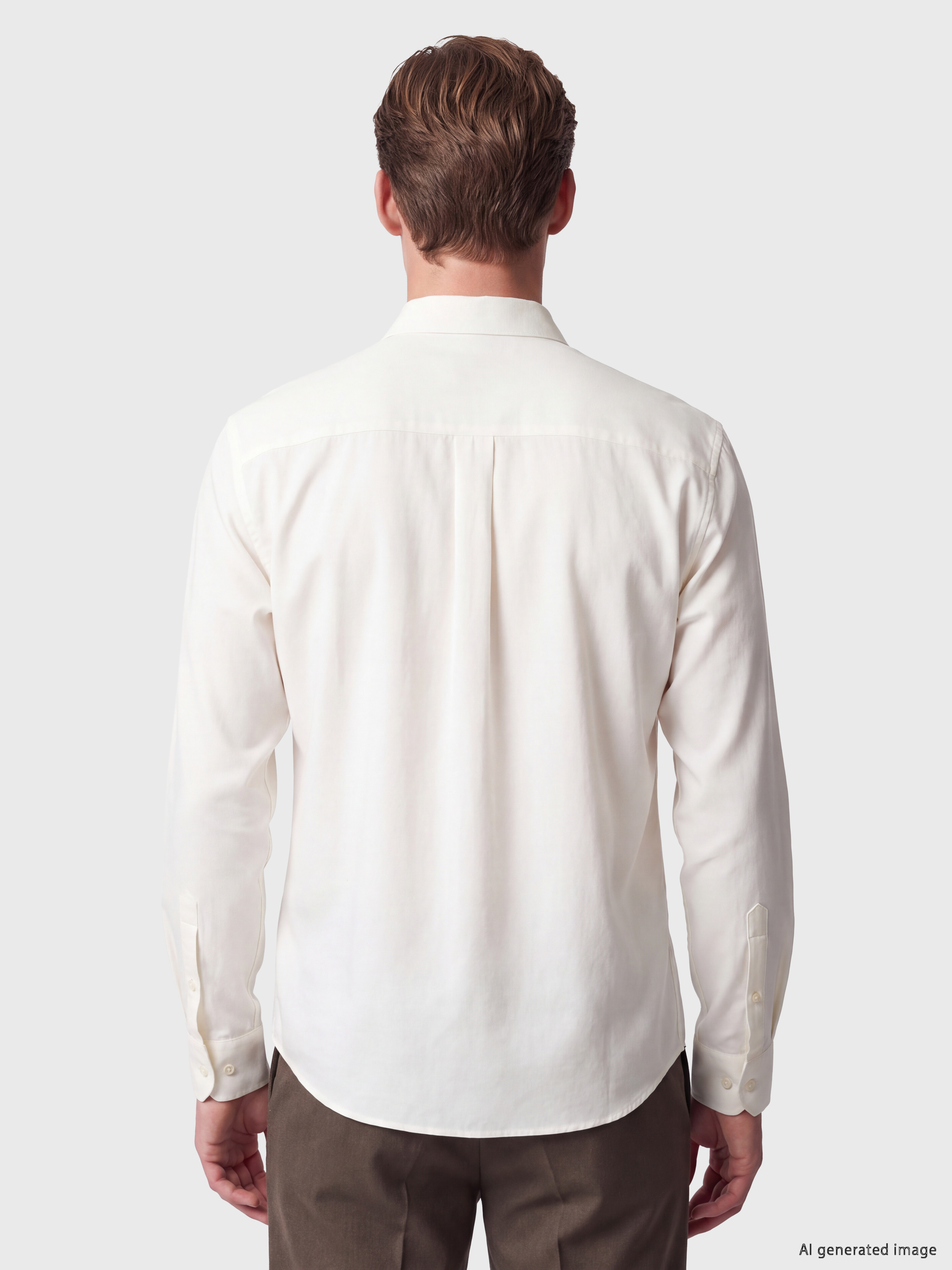 SOUTHBLUE Regular Fit Gabardin Erkek Gömlek görsel 4