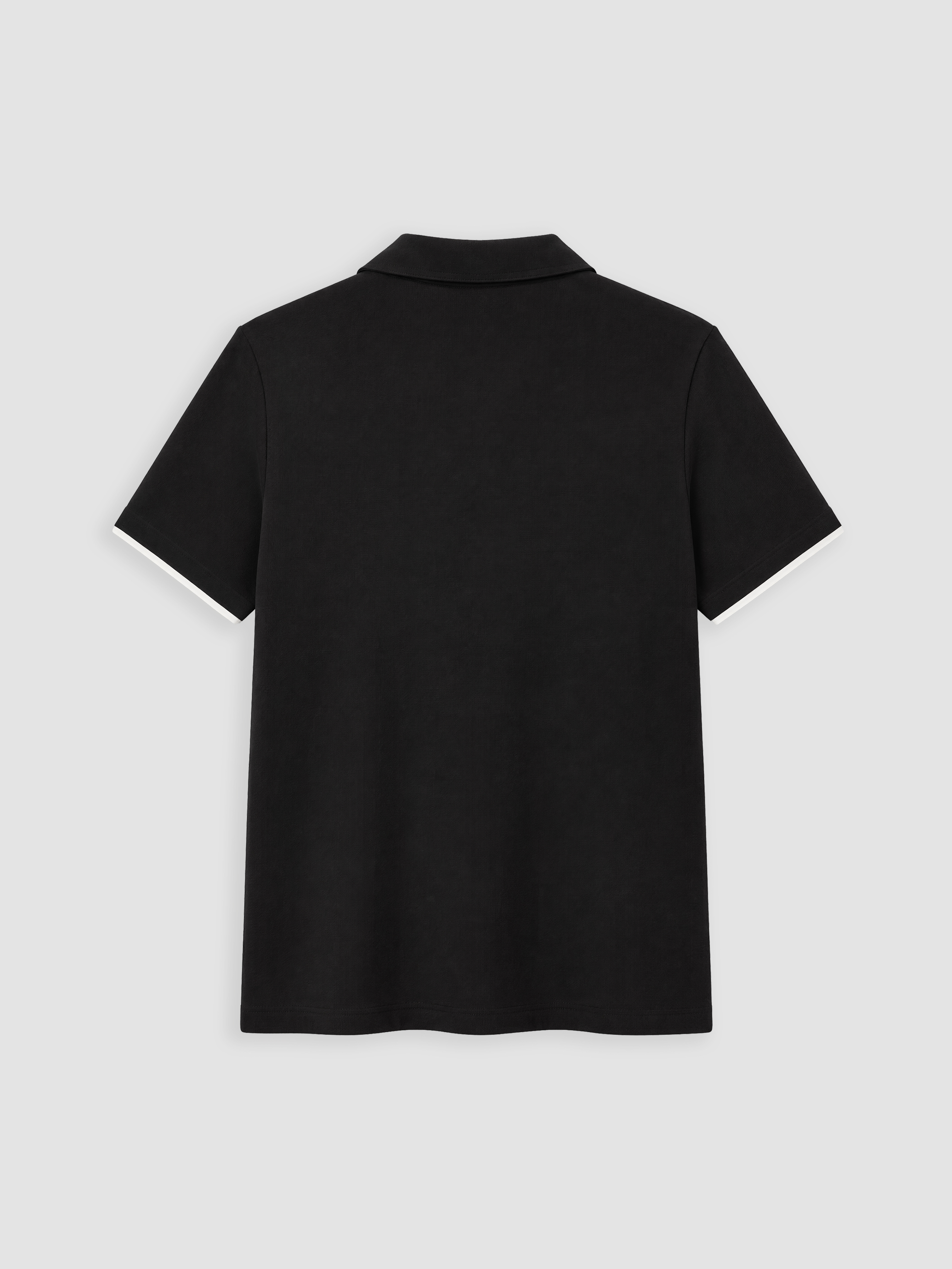 LCW Comfort Polo Yaka Soft Touch Kadın Tişört görsel 7