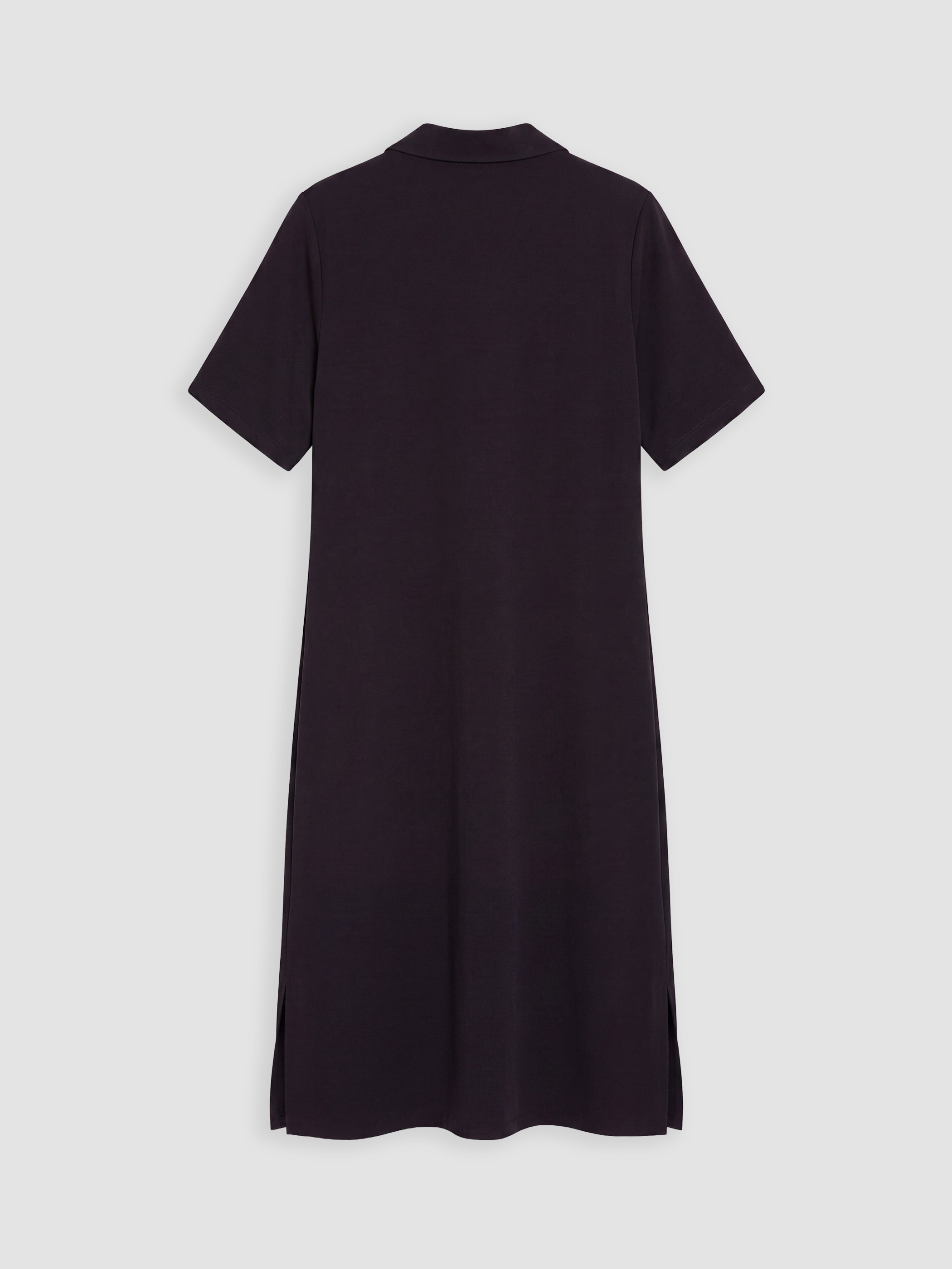 LCW Grace Polo Yaka Yırtmaçlı Elbise görsel 7