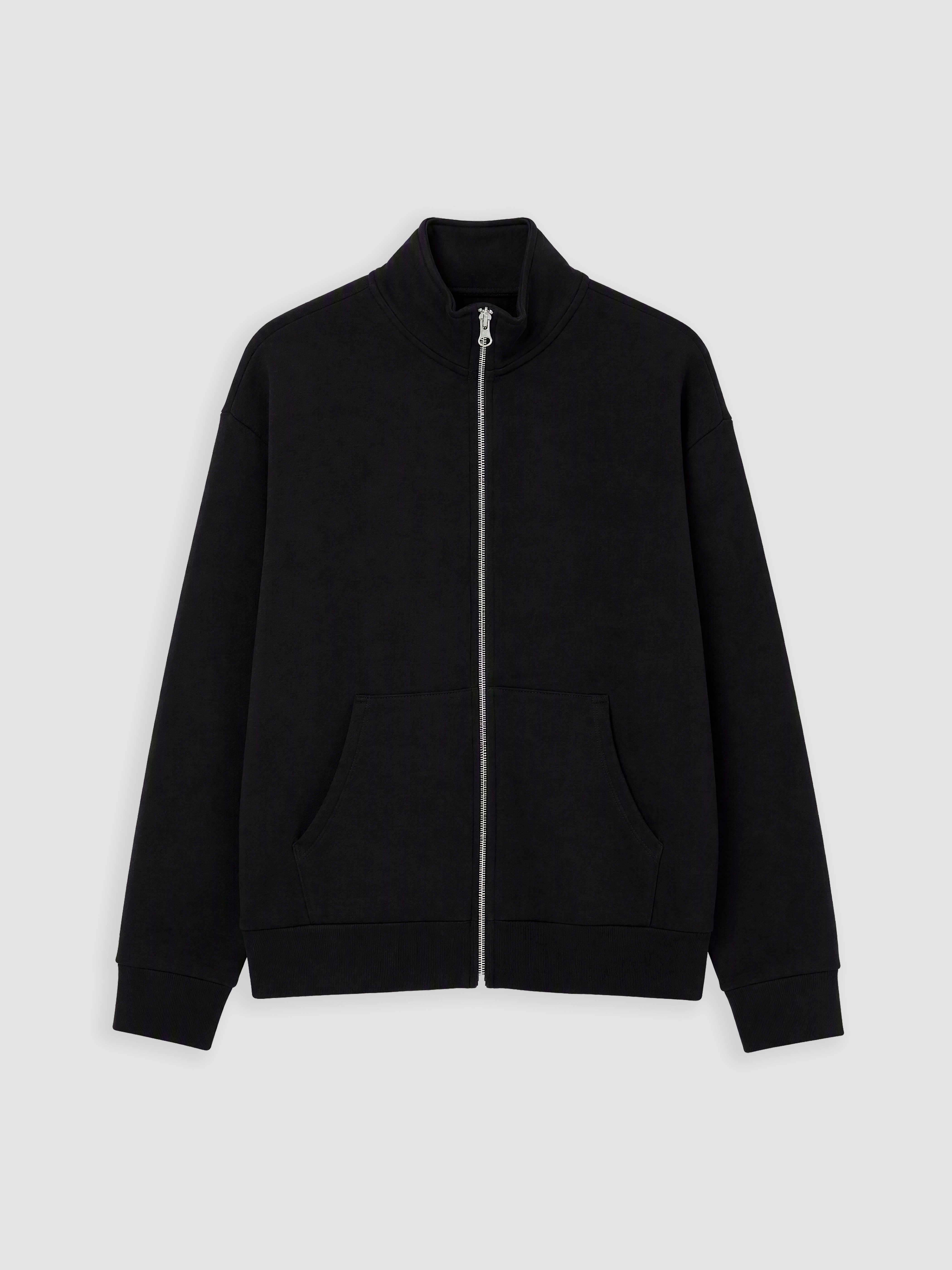 LCW EVERYDAY Oversize Kadın Kalın Fermuarlı Sweatshirt görsel 5