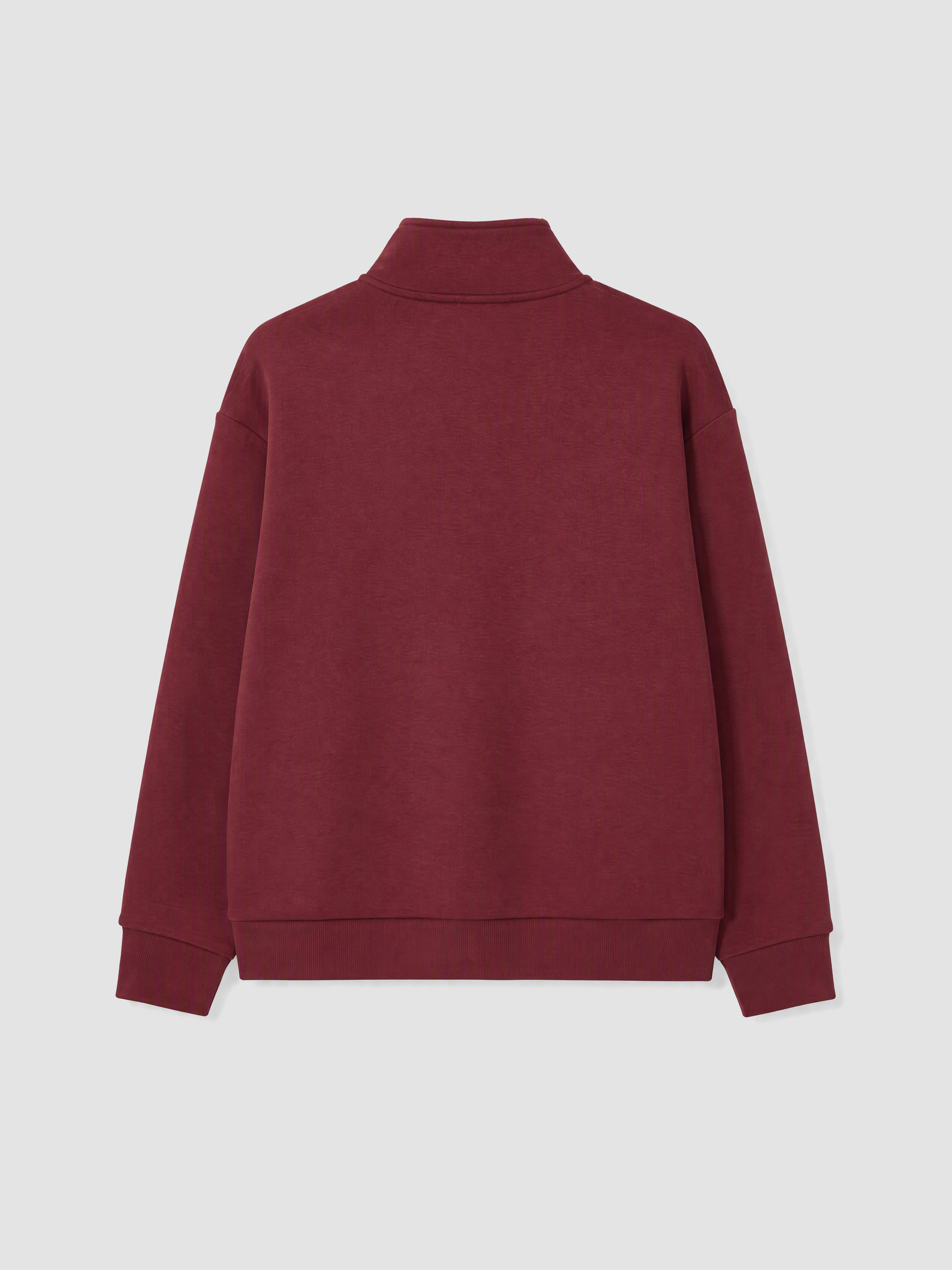 LCW EVERYDAY Dik Yaka Kadın Kalın Fermuarlı Sweatshirt görsel 7