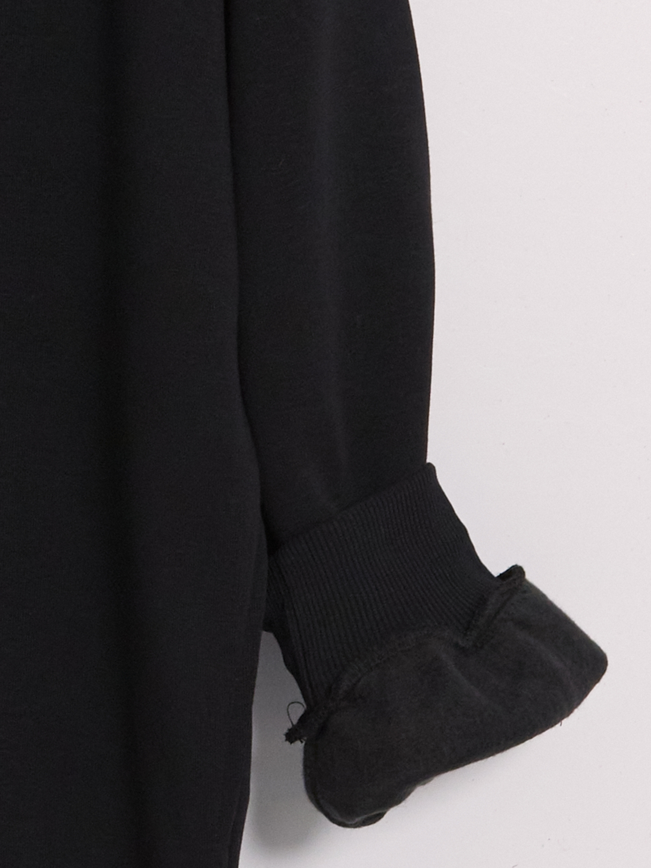 LCW EVERYDAY Kapüşonlu Oversize Kadın Fermuarlı Sweatshirt görsel 7
