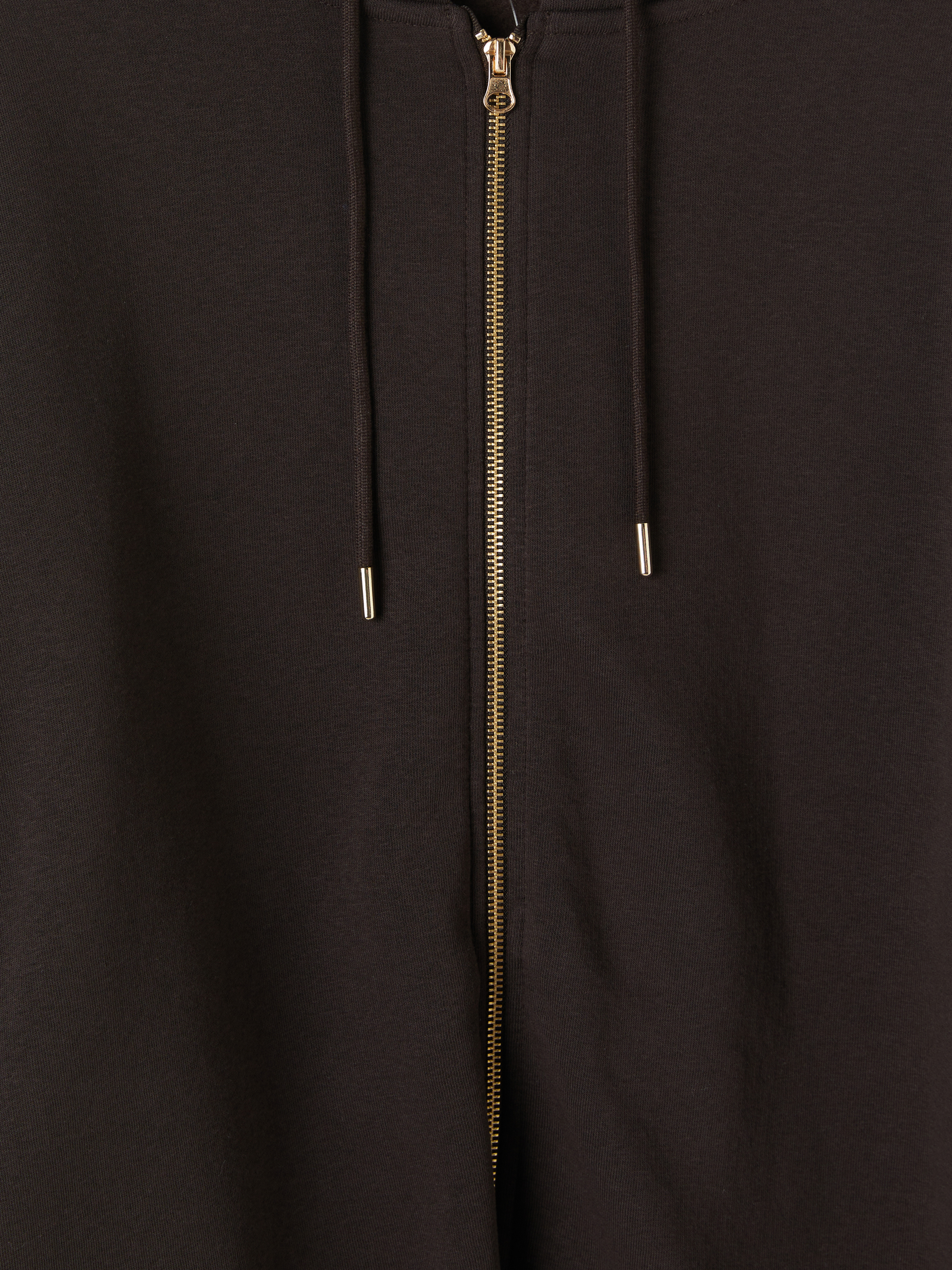 LCW EVERYDAY Kapüşonlu Oversize Kadın Fermuarlı Sweatshirt görsel 6