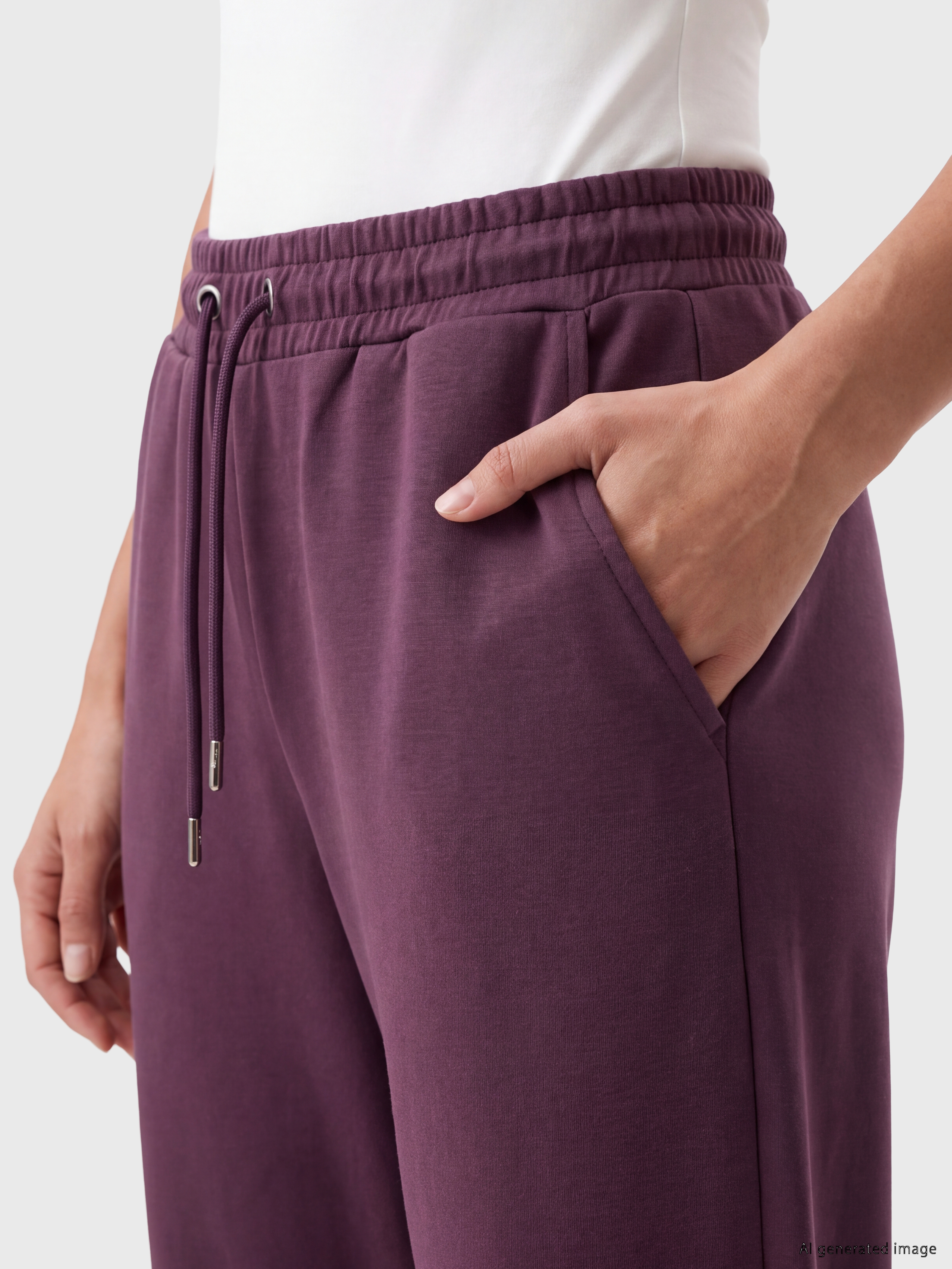 LCW EVERYDAY Soft Touch Kadın Jogger Eşofman Altı görsel 3