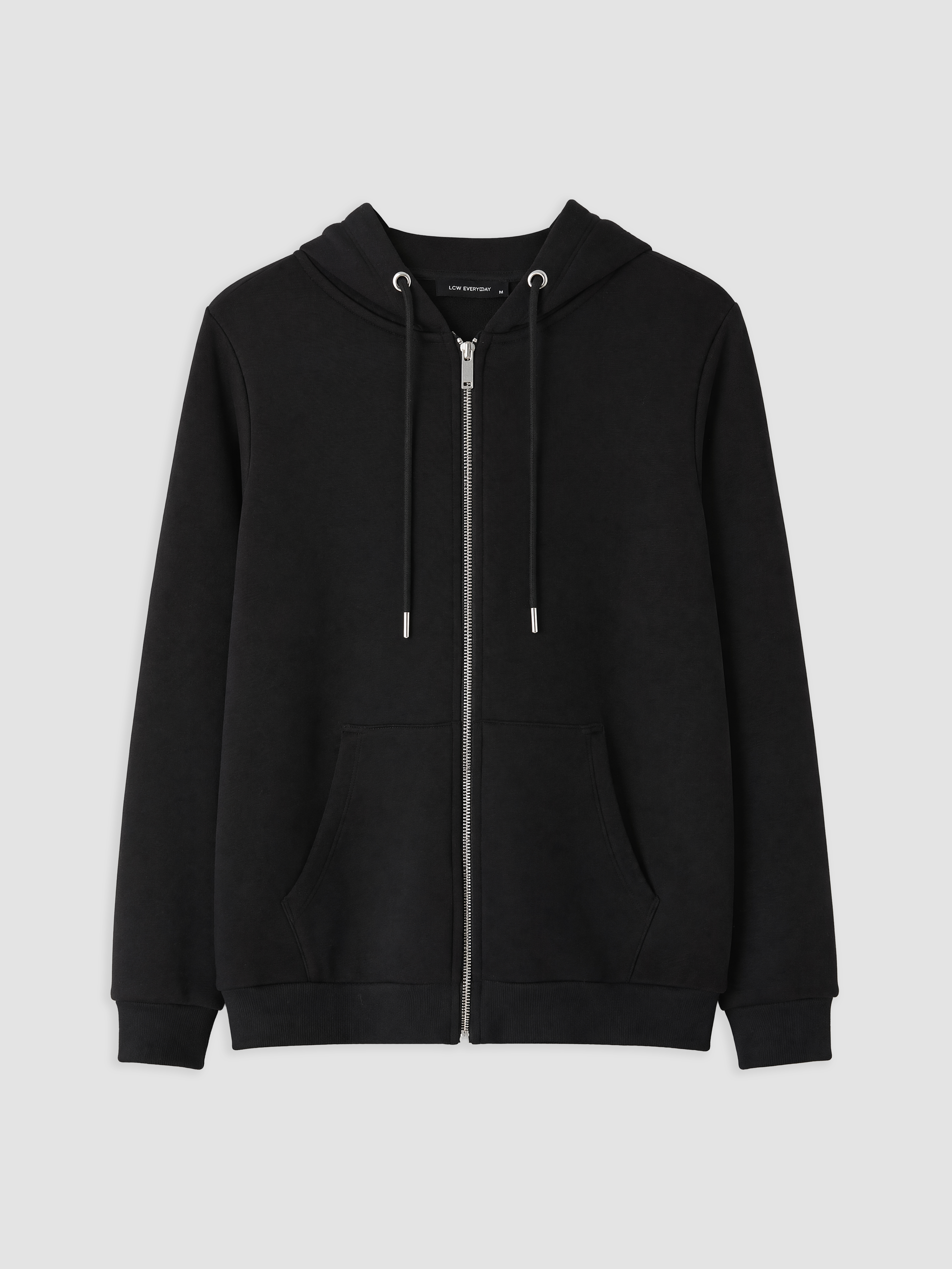 LCW EVERYDAY Kalın Oversize Kadın Fermuarlı Sweatshirt görsel 5