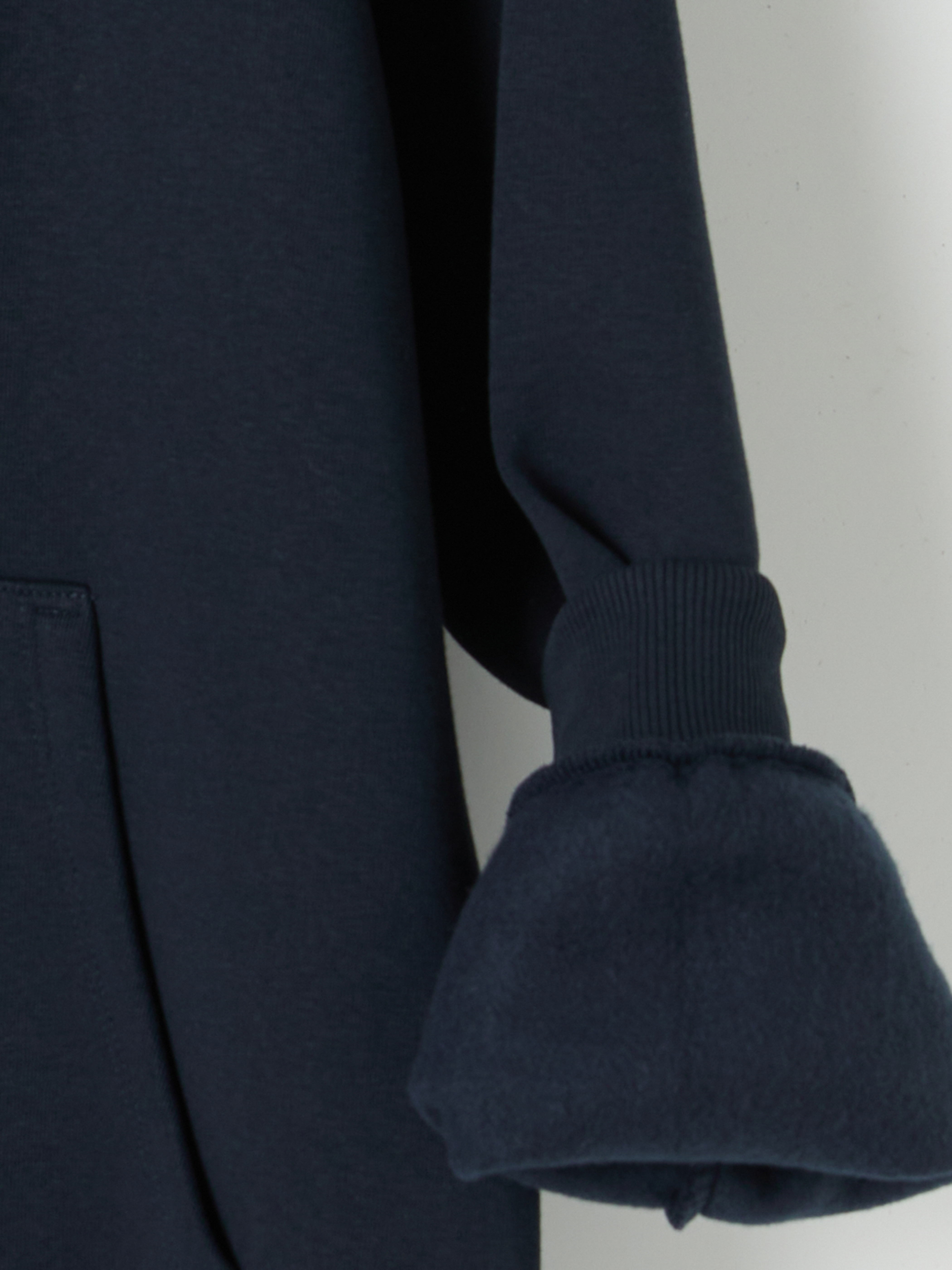 LCW EVERYDAY Kalın Oversize Kadın Fermuarlı Sweatshirt görsel 8