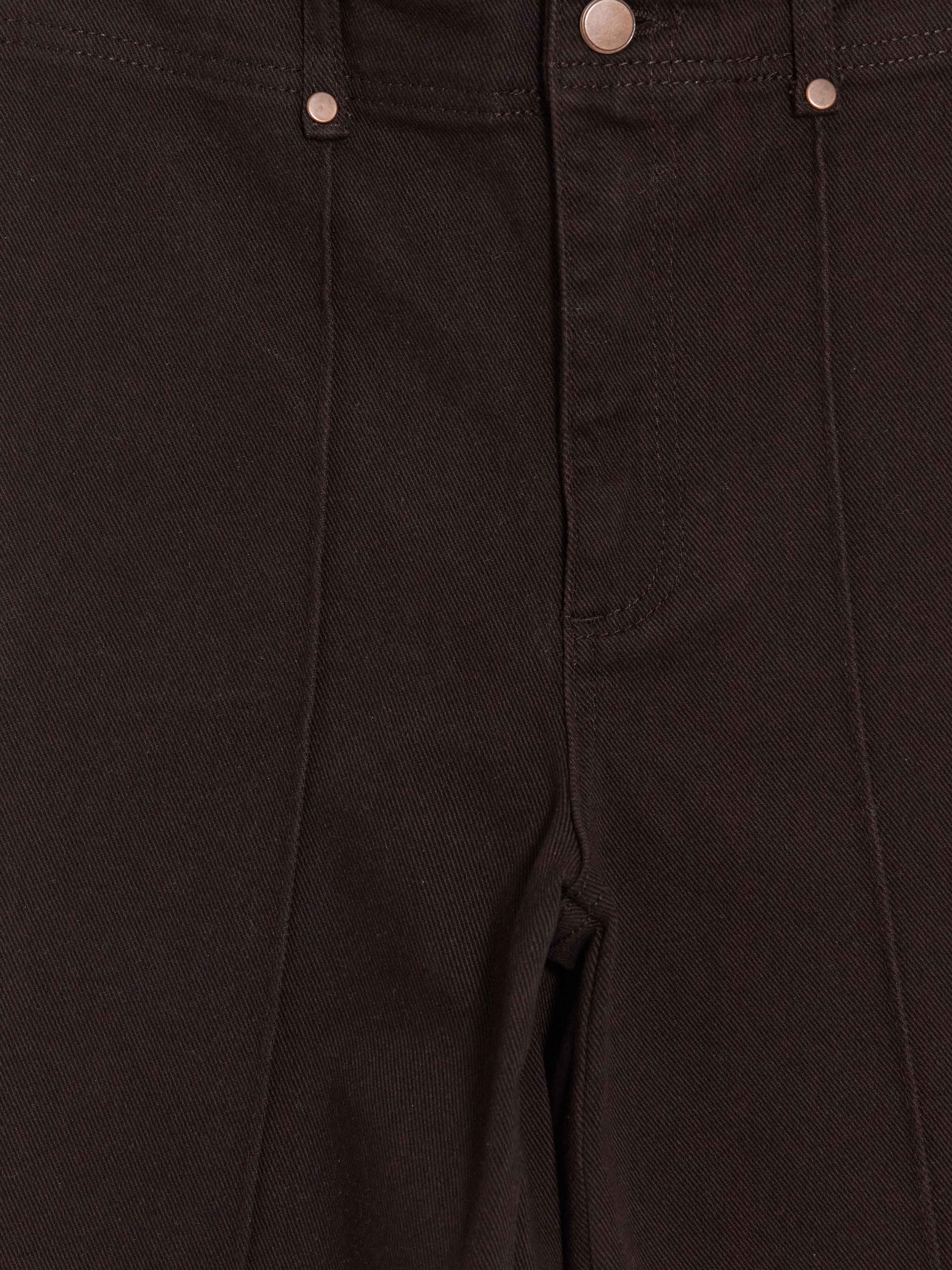 LCW Modest Wideleg Kadın Jean Pantolon görsel 7